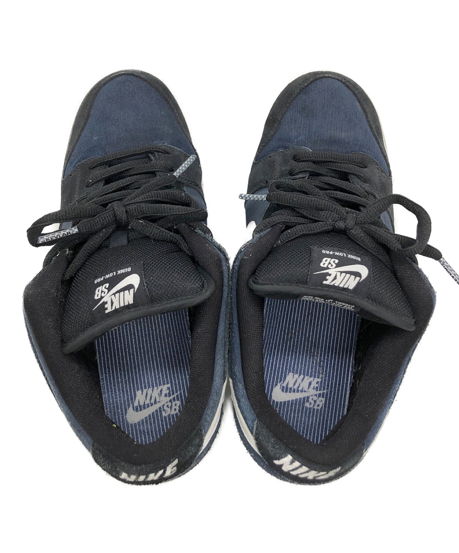 中古・古着通販】NIKE (ナイキ) ローカットスニーカー ネイビー サイズ