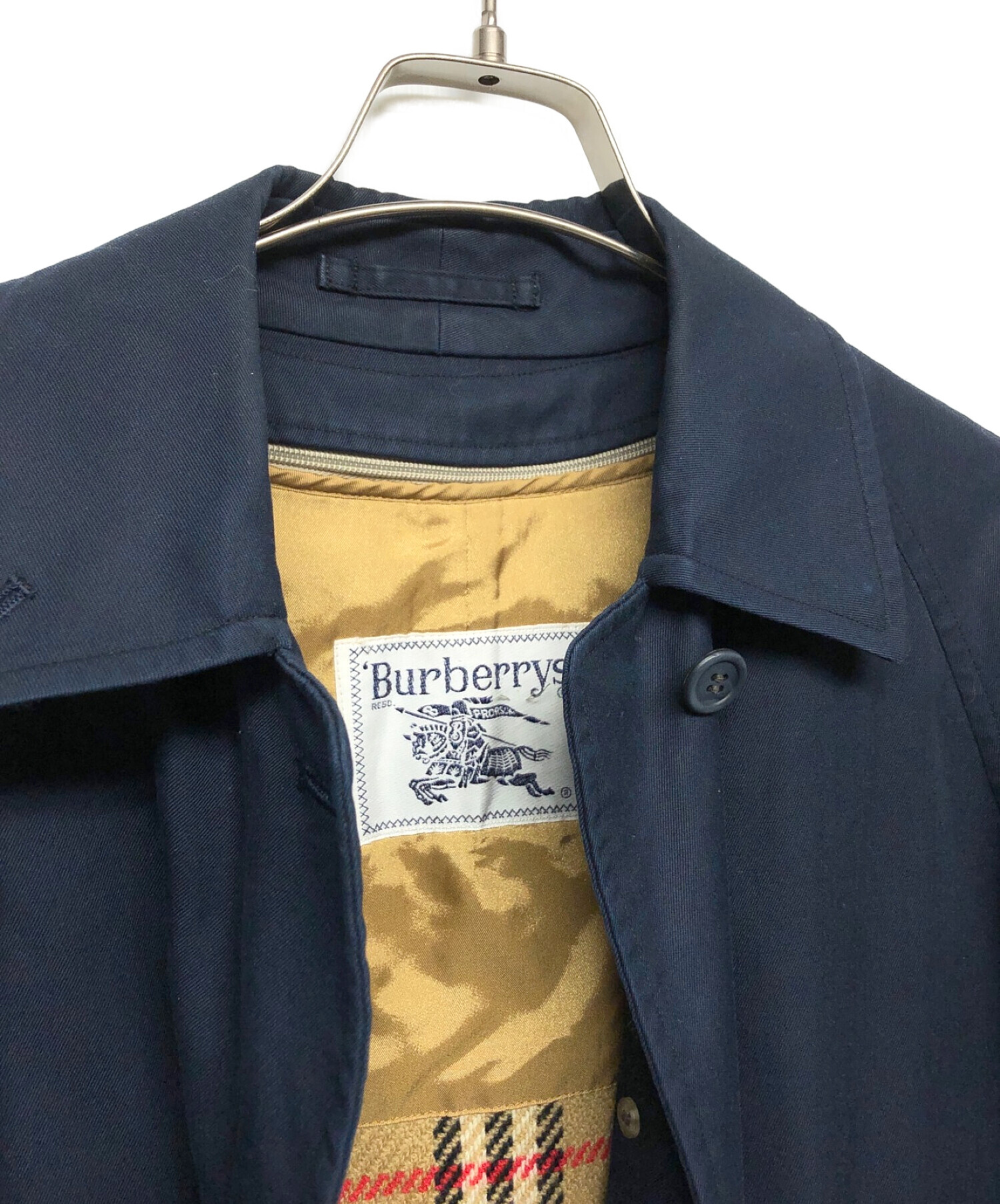 中古・古着通販】Burberry's (バーバリーズ) ライナートレンチコート ネイビー サイズ:S｜ブランド・古着通販 トレファク公式【TREFAC  FASHION】スマホサイト