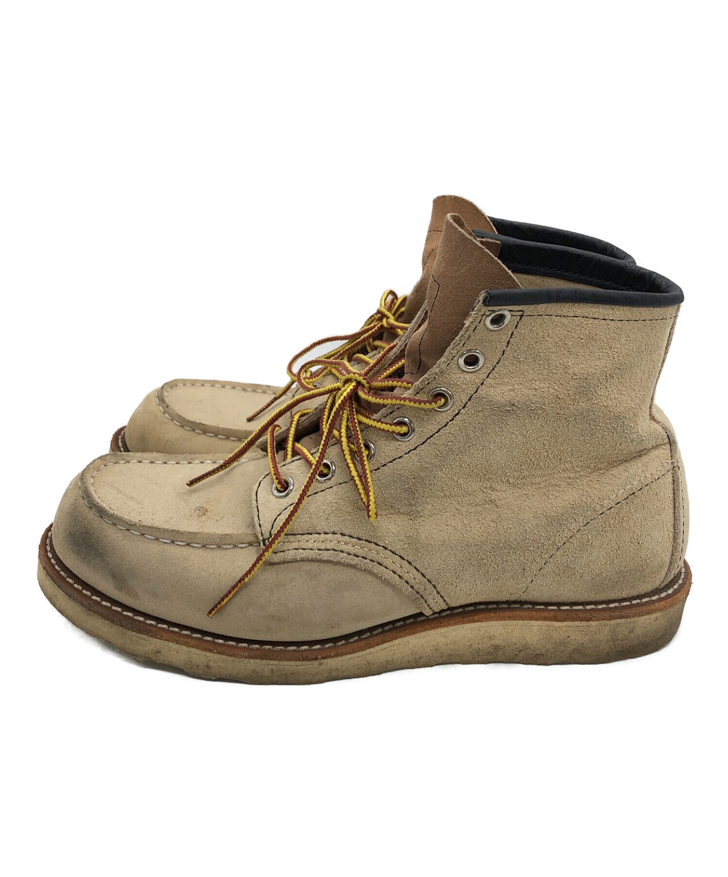 中古・古着通販】RED WING (レッドウィング) ブーツ ベージュ サイズ