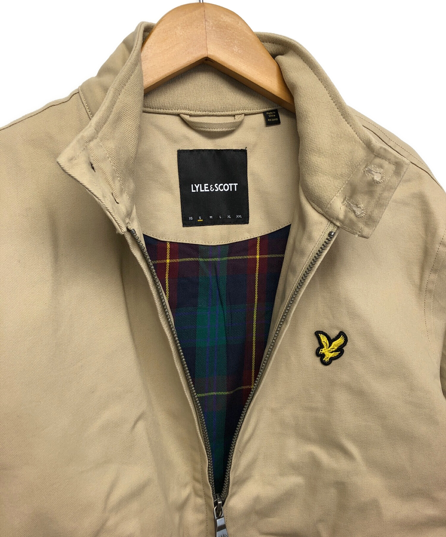 LYLE&SCOTT (ライル＆スコット) スイングトップ ベージュ サイズ:S