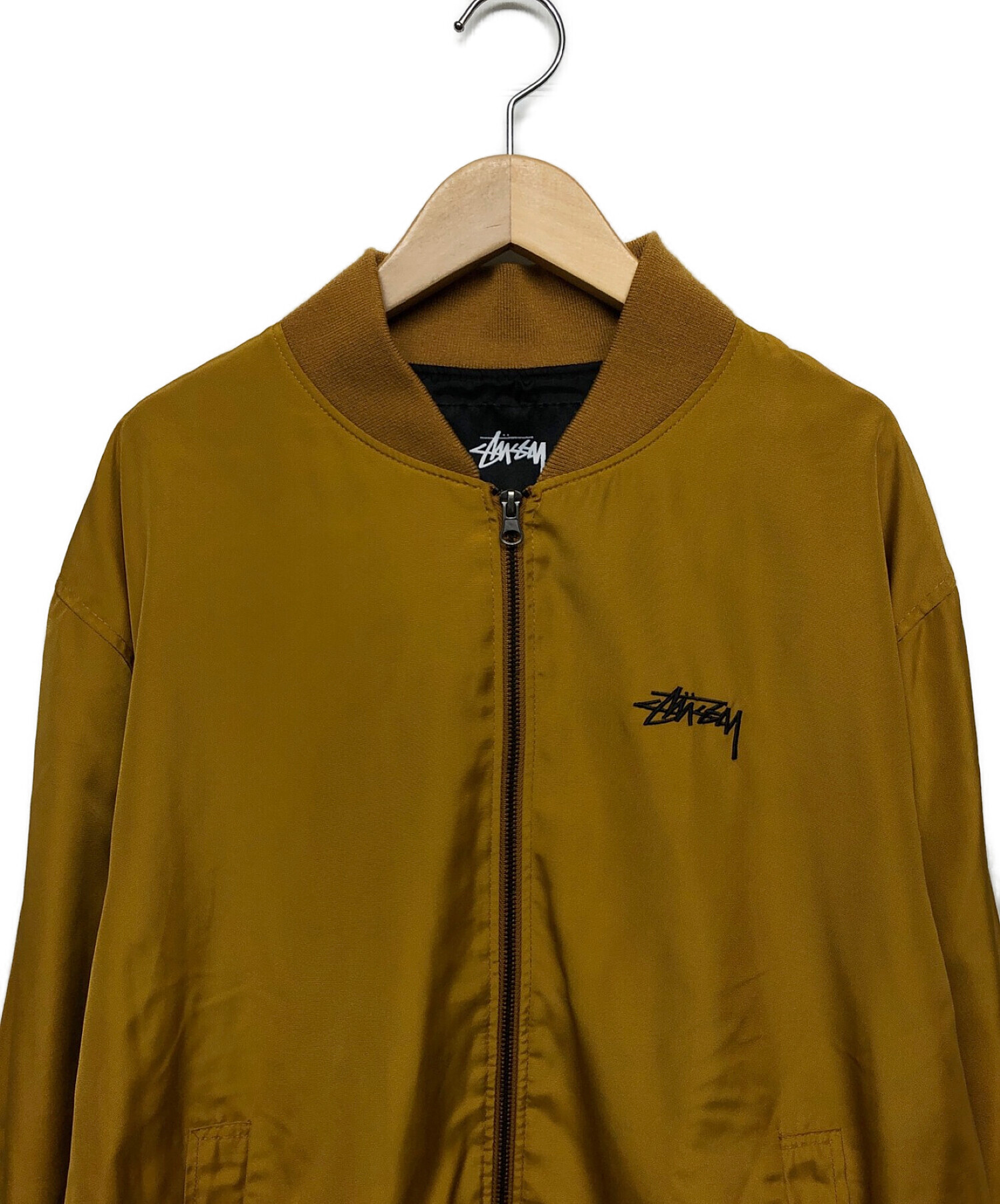 中古・古着通販】stussy (ステューシー) バックロゴブルゾン