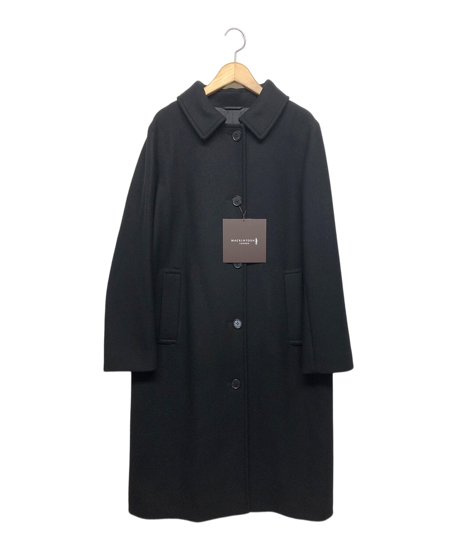 中古・古着通販】MACKINTOSH LONDON (マッキントッシュ ロンドン) チェスターコート ブラック サイズ:40  未使用品｜ブランド・古着通販 トレファク公式【TREFAC FASHION】スマホサイト