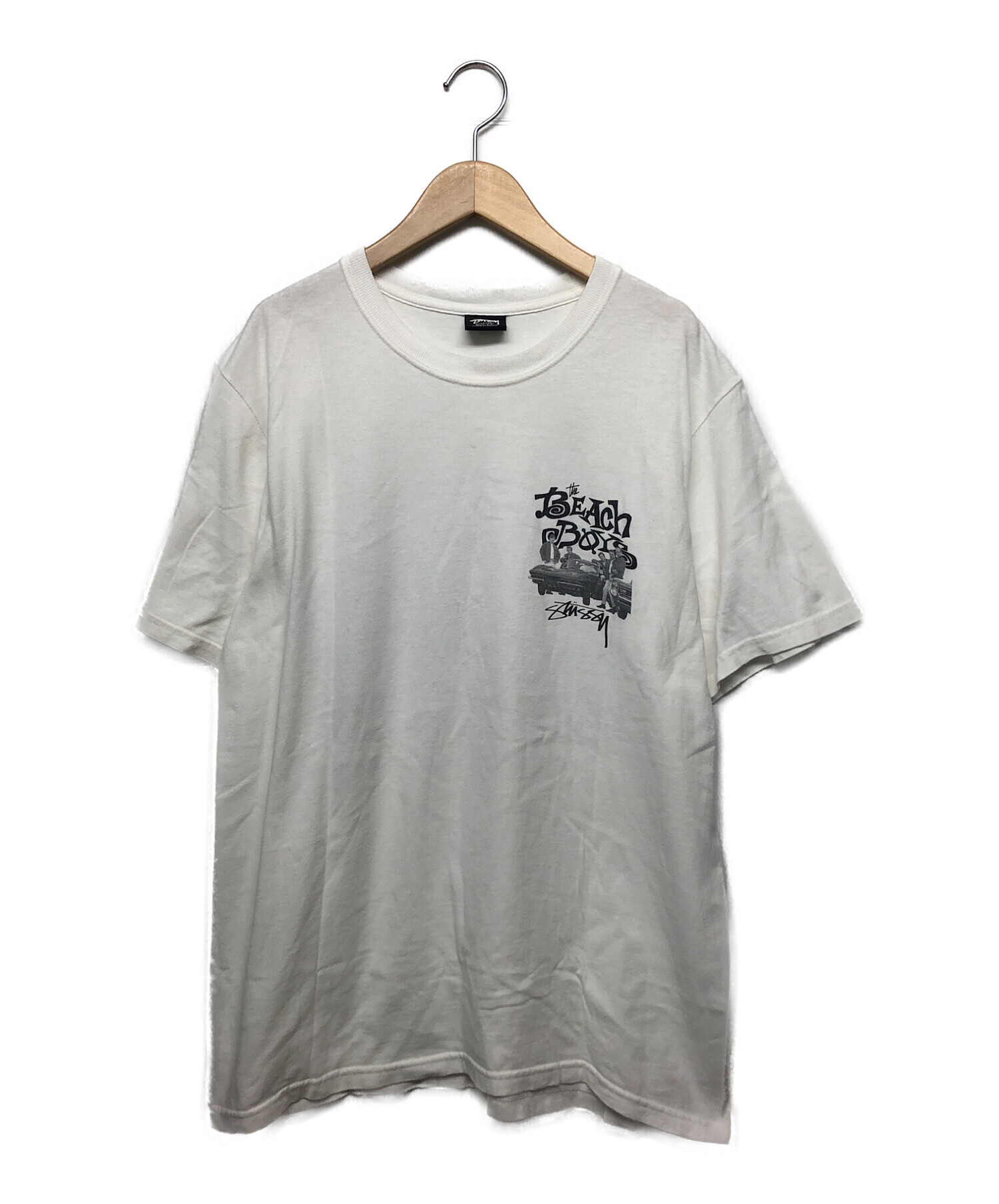 中古・古着通販】stussy (ステューシー) Tシャツ ホワイト サイズ:M