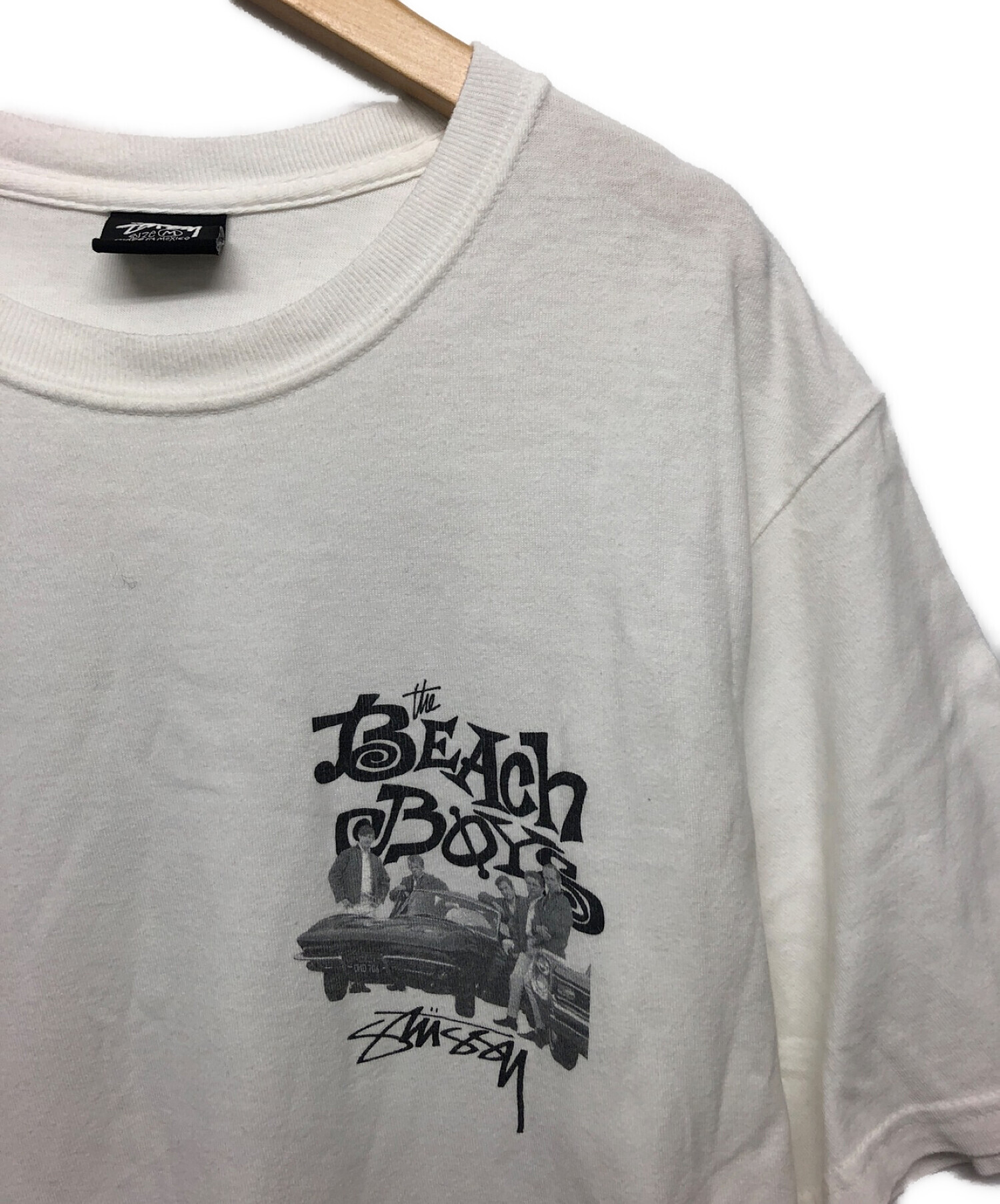 通常販売【新品】stussy Tシャツ　サイズM ホワイト トップス