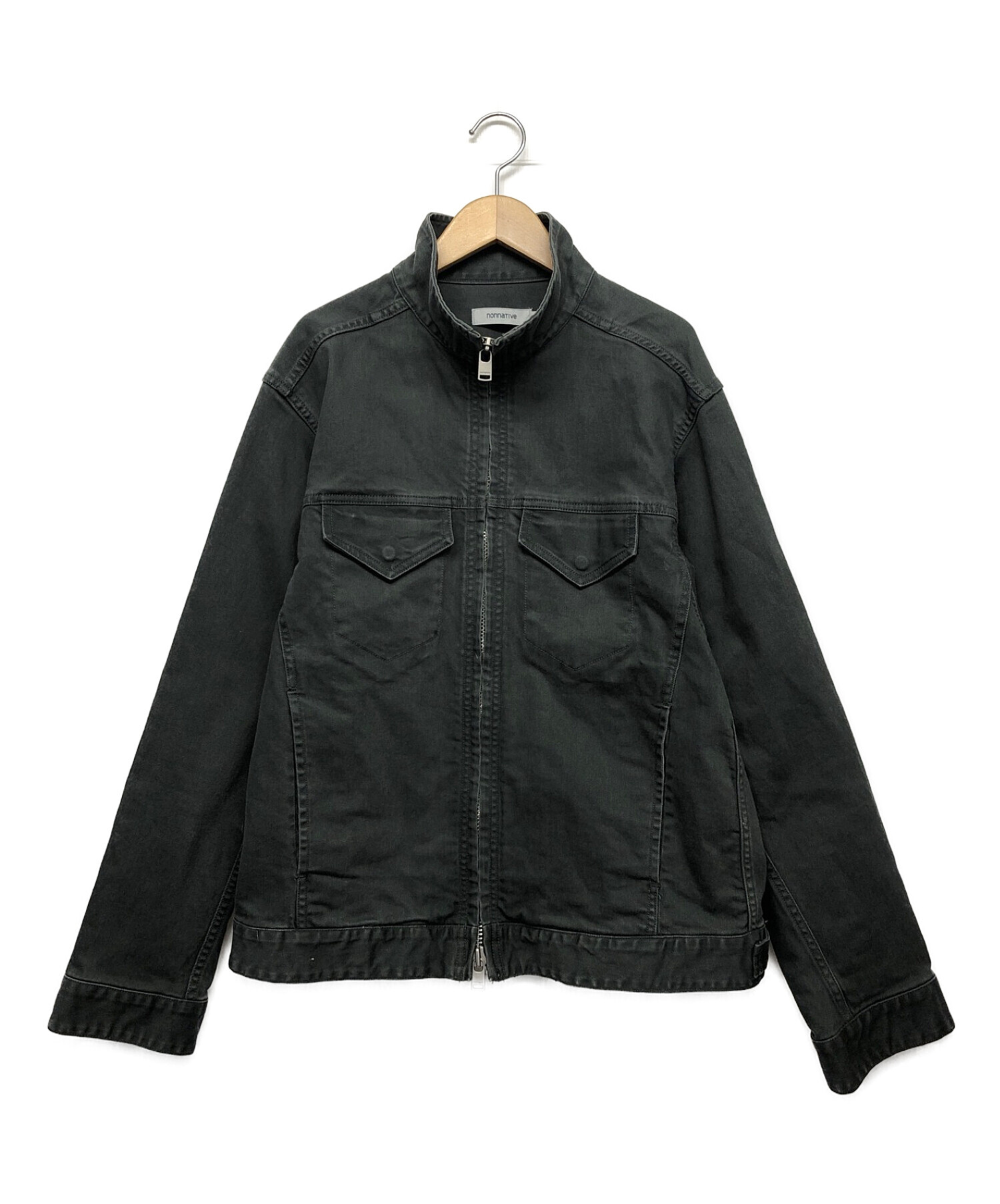 中古・古着通販】nonnative (ノンネイティブ) ジップジャケット グレー 