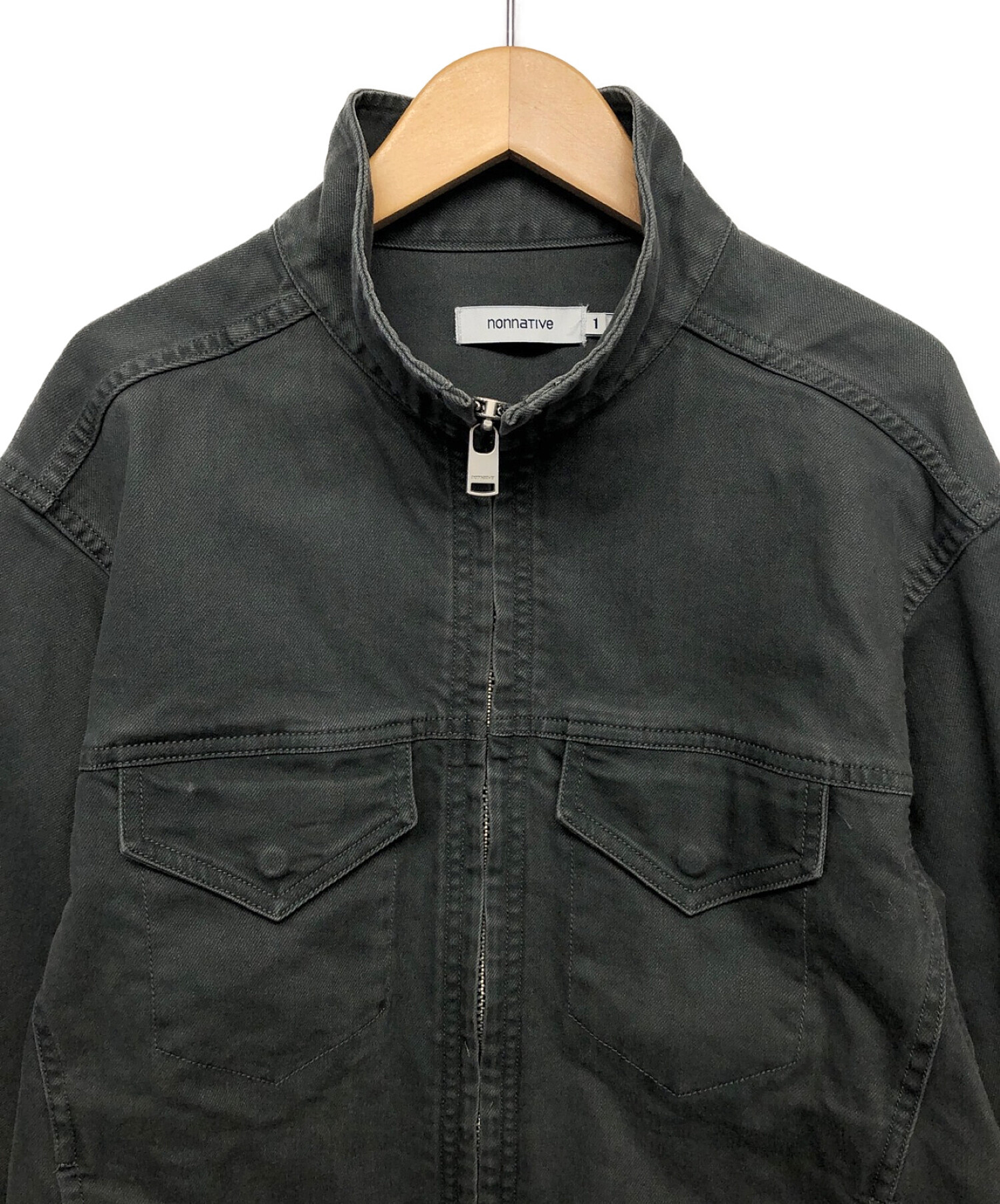 中古・古着通販】nonnative (ノンネイティブ) ジップジャケット グレー ...