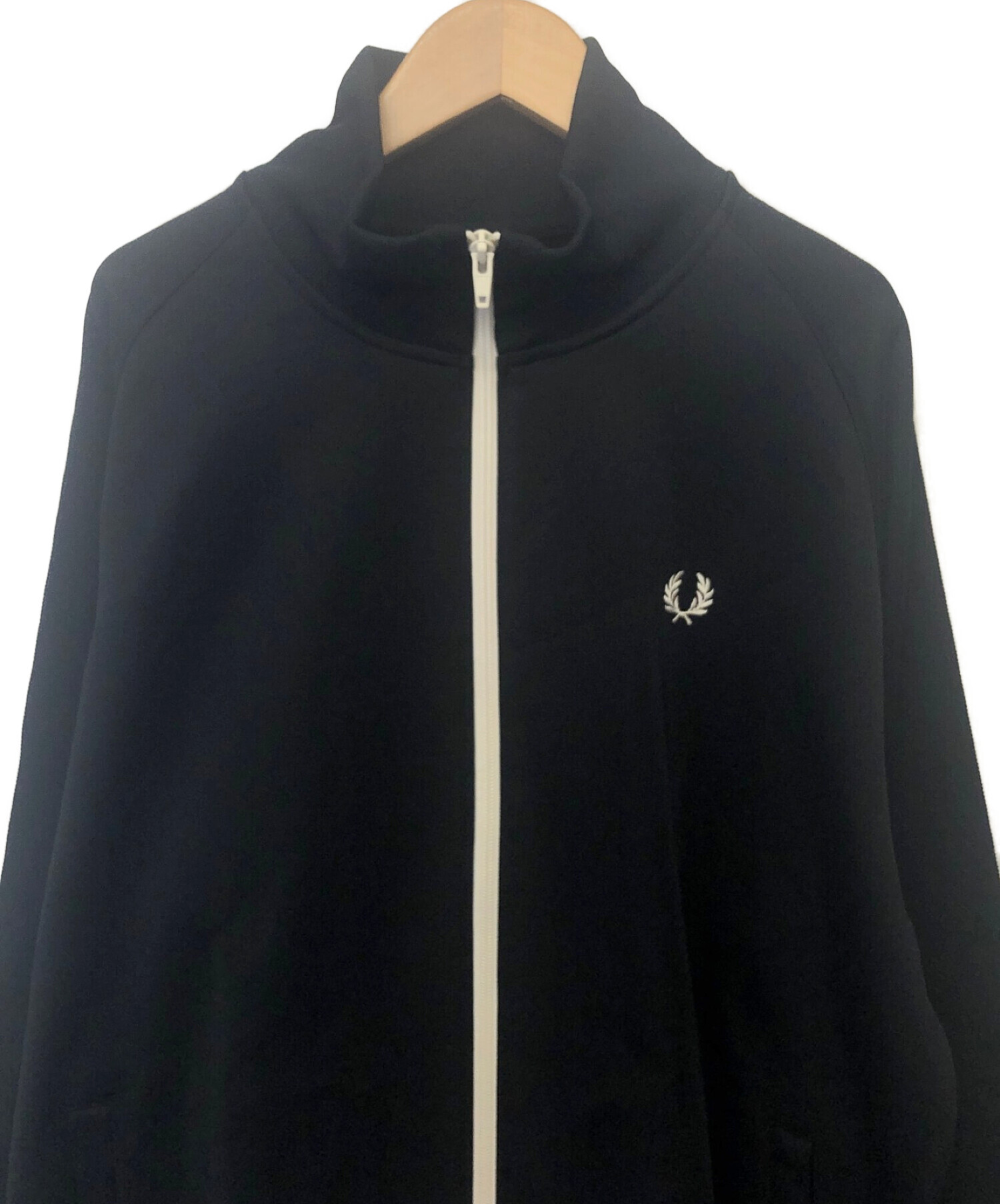 FRED PERRY (フレッドペリー) BEAMS (ビームス) トラックジャケット ブラック サイズ:XL 未使用品