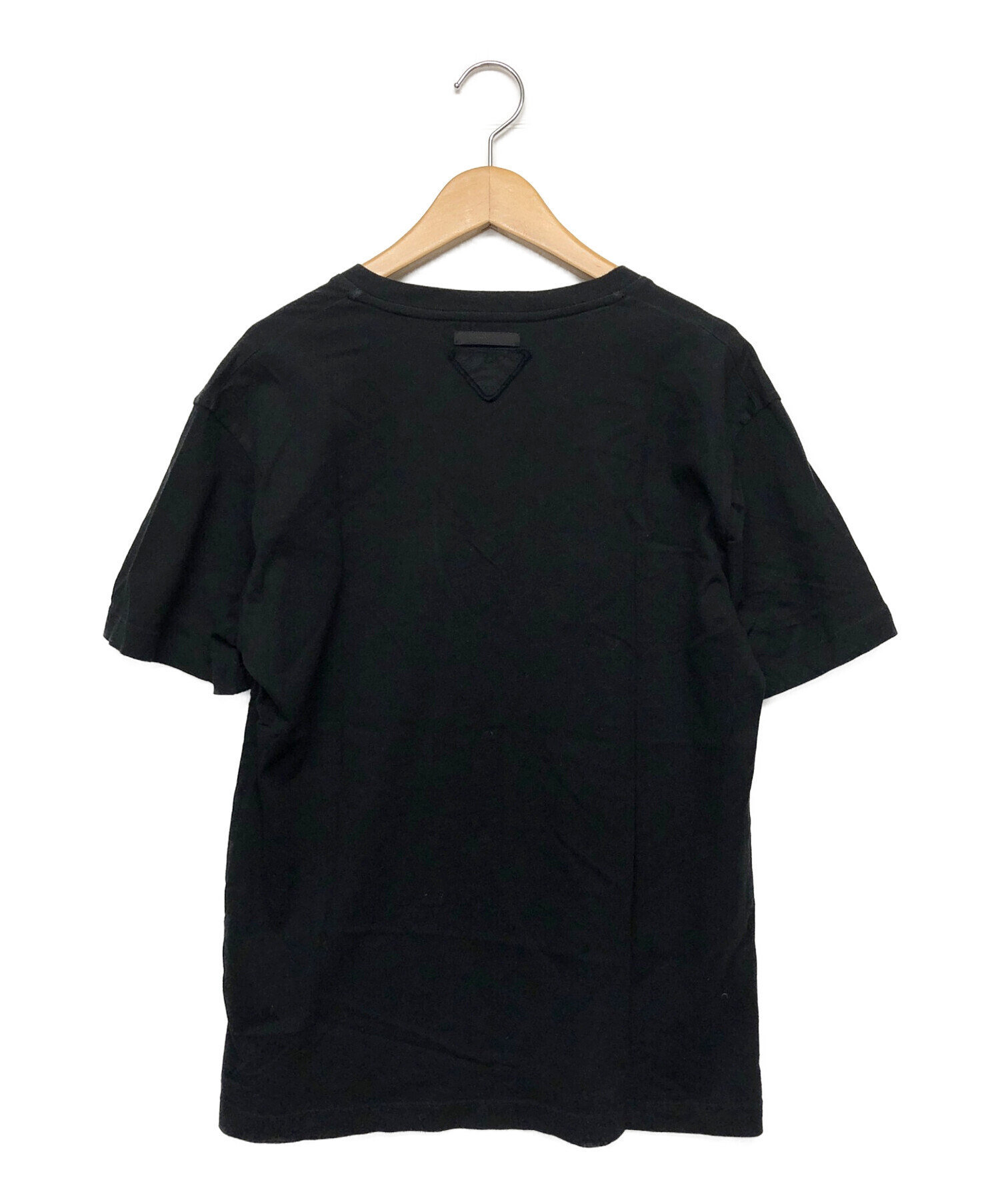 中古・古着通販】PRADA (プラダ) Tシャツ ブラック サイズ:XS