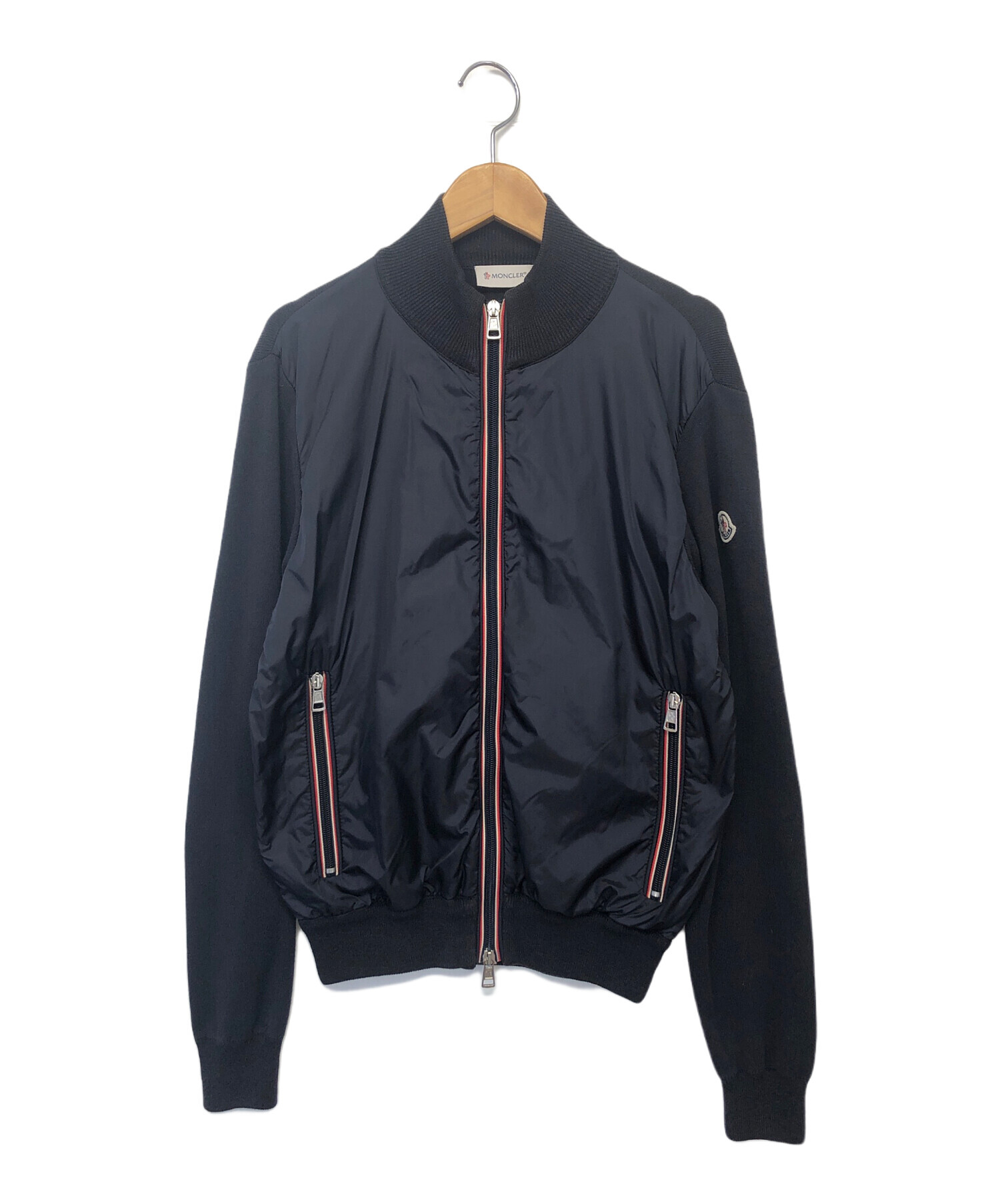 中古・古着通販】MONCLER (モンクレール) カーディガン ネイビー サイズ:M｜ブランド・古着通販 トレファク公式【TREFAC  FASHION】スマホサイト