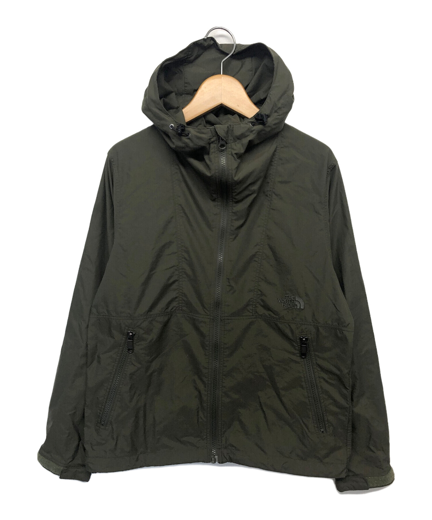 THE NORTH FACE (ザ ノース フェイス) コンパクトジャケット オリーブ サイズ:M