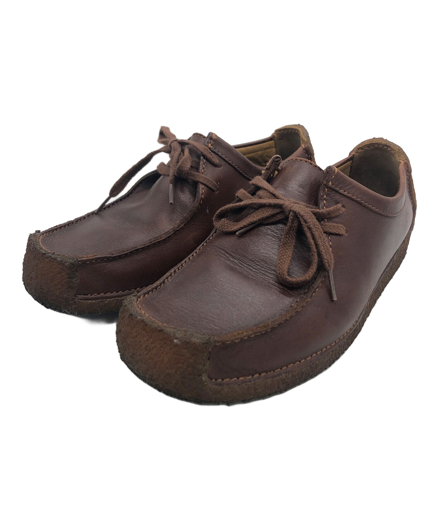 中古・古着通販】CLARKS ORIGINALS (クラークス オリジナルズ) ワラビーシューズ ブラウン サイズ:25cm｜ブランド・古着通販  トレファク公式【TREFAC FASHION】スマホサイト