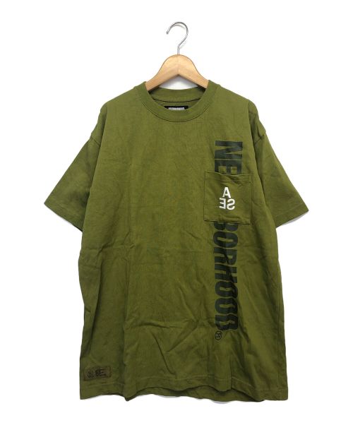 中古・古着通販】WIND AND SEA (ウィンダンシー) NEIGHBORHOOD (ネイバーフッド) 'NHWDS-4/C-TEE.SS'Tシャツ  グリーン サイズ:L｜ブランド・古着通販 トレファク公式【TREFAC FASHION】スマホサイト