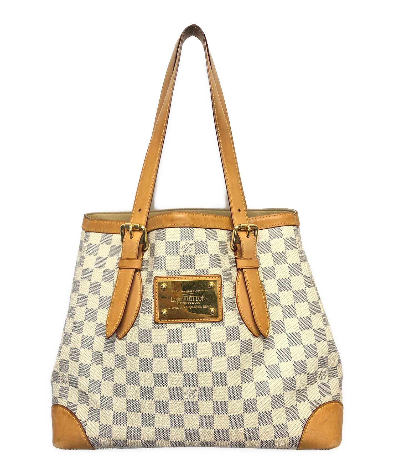 中古・古着通販】LOUIS VUITTON (ルイ ヴィトン) トートバッグ ベージュ｜ブランド・古着通販 トレファク公式【TREFAC  FASHION】スマホサイト