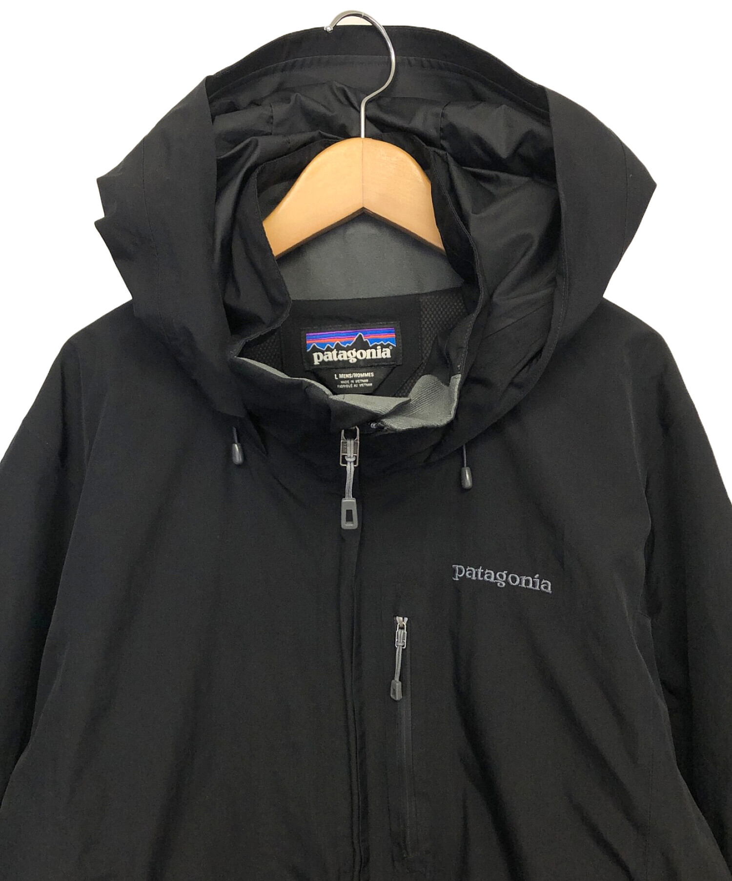 中古・古着通販】Patagonia (パタゴニア) ジャケット ブラック サイズ:L｜ブランド・古着通販 トレファク公式【TREFAC  FASHION】スマホサイト