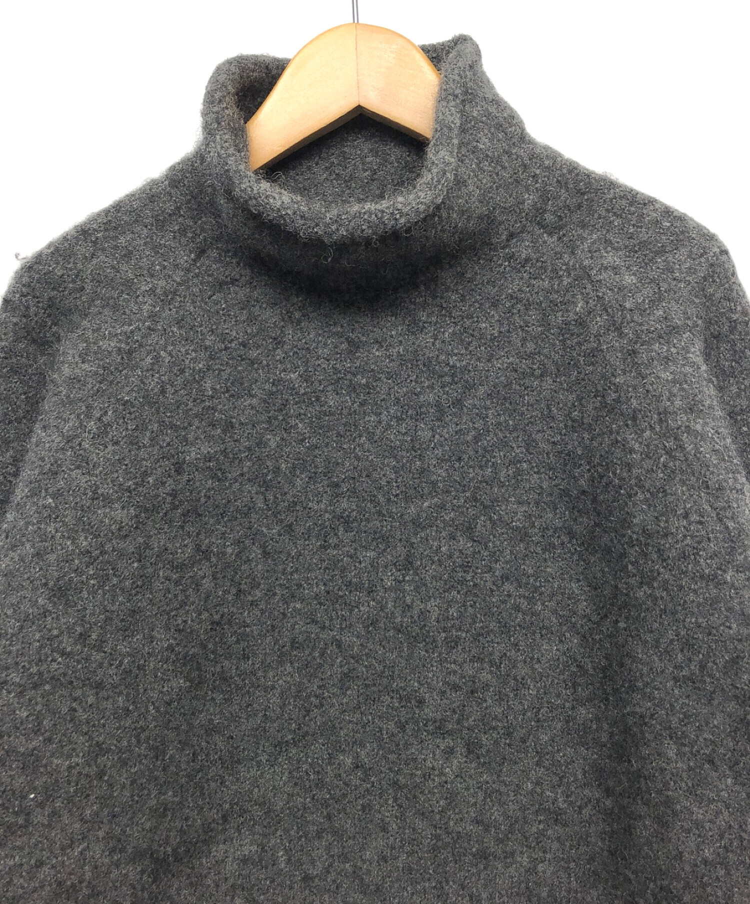 中古・古着通販】J.CREW (ジェイクルー) ロールネックニット グレー サイズ:XL｜ブランド・古着通販 トレファク公式【TREFAC  FASHION】スマホサイト