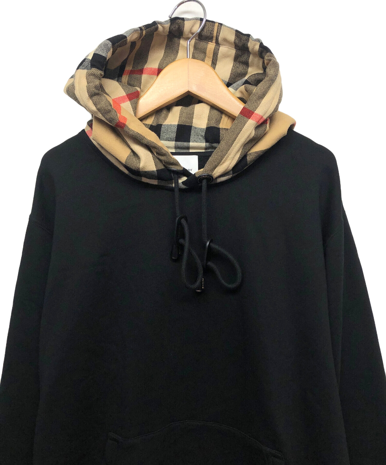 中古・古着通販】BURBERRY (バーバリー) パーカー ブラック サイズ:M｜ブランド・古着通販 トレファク公式【TREFAC  FASHION】スマホサイト