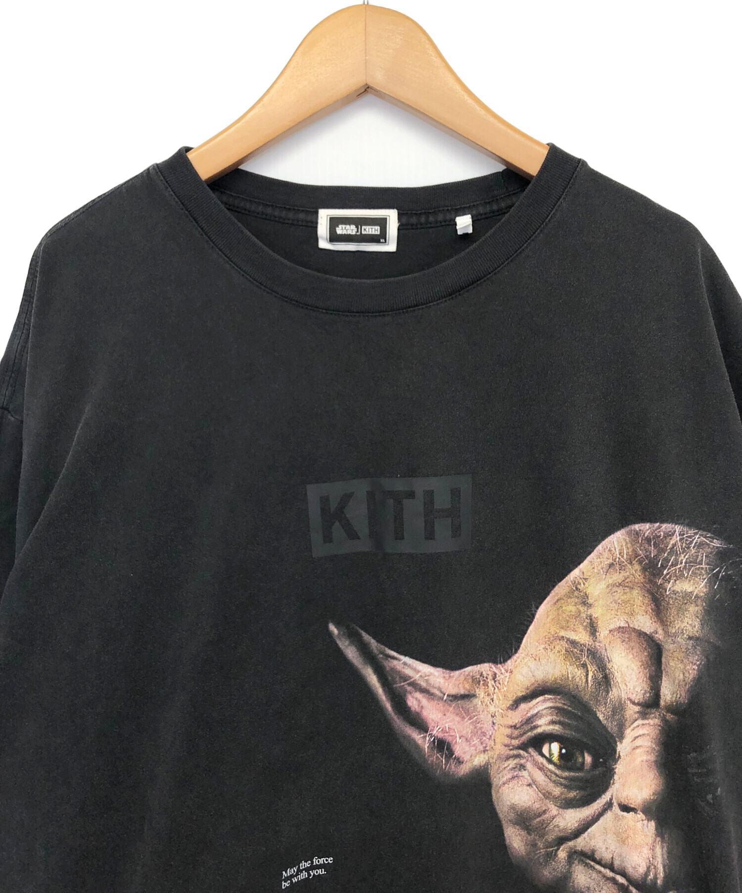 中古・古着通販】KITH (キス) STAR WARS (スターウォーズ) 半袖Tシャツ ブラック サイズ:XL｜ブランド・古着通販  トレファク公式【TREFAC FASHION】スマホサイト