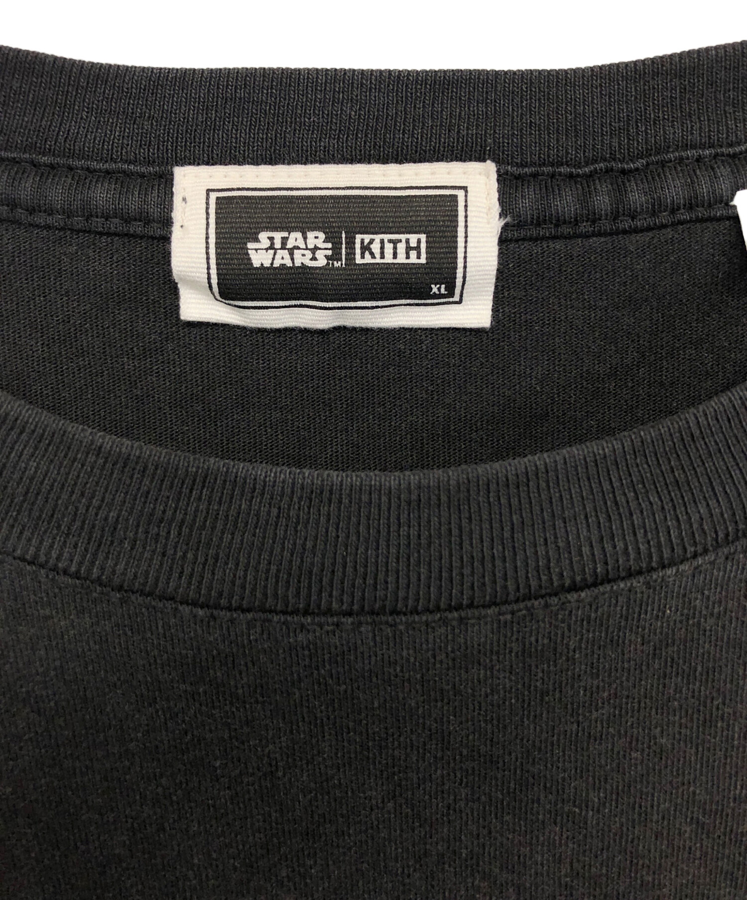 中古・古着通販】KITH (キス) STAR WARS (スターウォーズ) 半袖Tシャツ ブラック サイズ:XL｜ブランド・古着通販  トレファク公式【TREFAC FASHION】スマホサイト