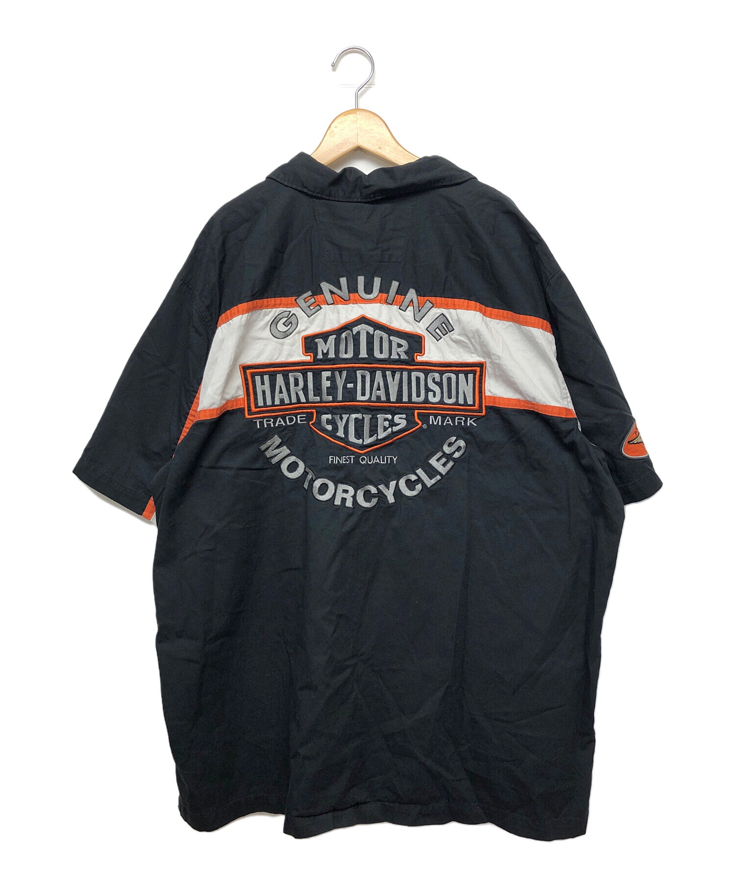 中古・古着通販】HARLEY-DAVIDSON (ハーレーダビッドソン) 半袖シャツ ブラック サイズ:XXL｜ブランド・古着通販  トレファク公式【TREFAC FASHION】スマホサイト