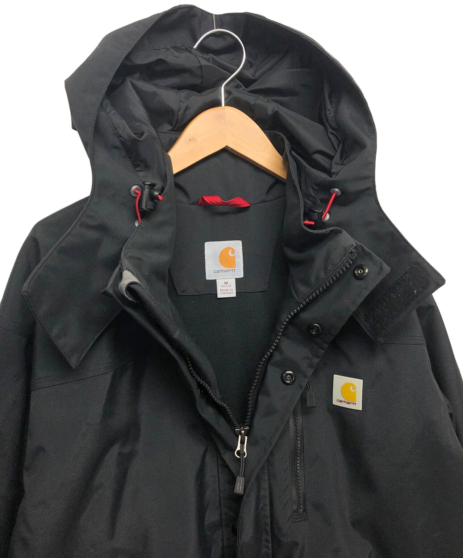 中古・古着通販】CarHartt (カーハート) shoreline jacket ブラック サイズ:M｜ブランド・古着通販  トレファク公式【TREFAC FASHION】スマホサイト