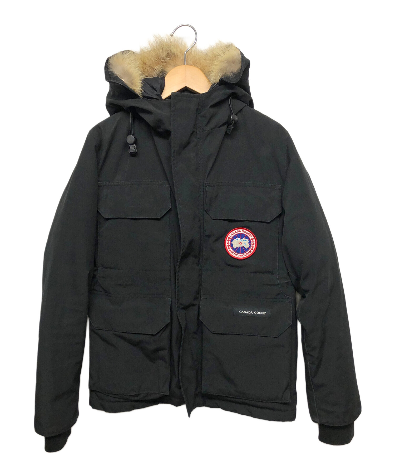 中古・古着通販】CANADA GOOSE (カナダグース) ダウンジャケット ブラック サイズ:S｜ブランド・古着通販 トレファク公式【TREFAC  FASHION】スマホサイト