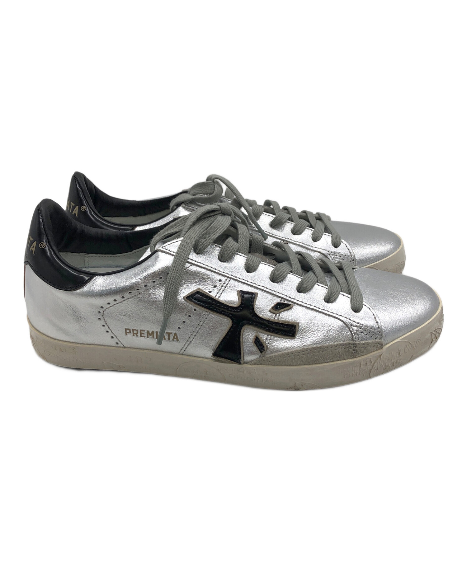 中古・古着通販】PREMIATA (プレミアータ) スニーカー シルバー サイズ:25cm｜ブランド・古着通販 トレファク公式【TREFAC  FASHION】スマホサイト