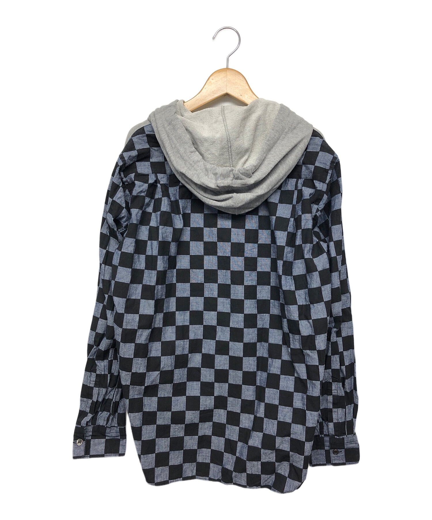 中古・古着通販】COMME des GARCONS HOMME PLUS (コムデギャルソンオムプリュス) 切替パーカー グレー  サイズ:S｜ブランド・古着通販 トレファク公式【TREFAC FASHION】スマホサイト