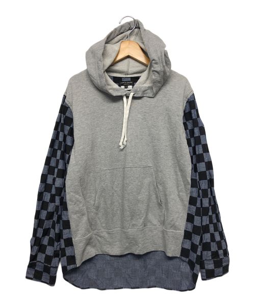 中古・古着通販】COMME des GARCONS HOMME PLUS (コムデギャルソンオムプリュス) 切替パーカー グレー  サイズ:S｜ブランド・古着通販 トレファク公式【TREFAC FASHION】スマホサイト