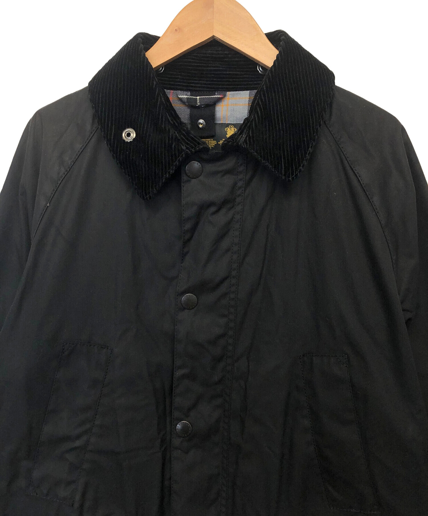 中古・古着通販】Barbour (バブアー) オイルドジャケット ブラック サイズ:40｜ブランド・古着通販 トレファク公式【TREFAC  FASHION】スマホサイト