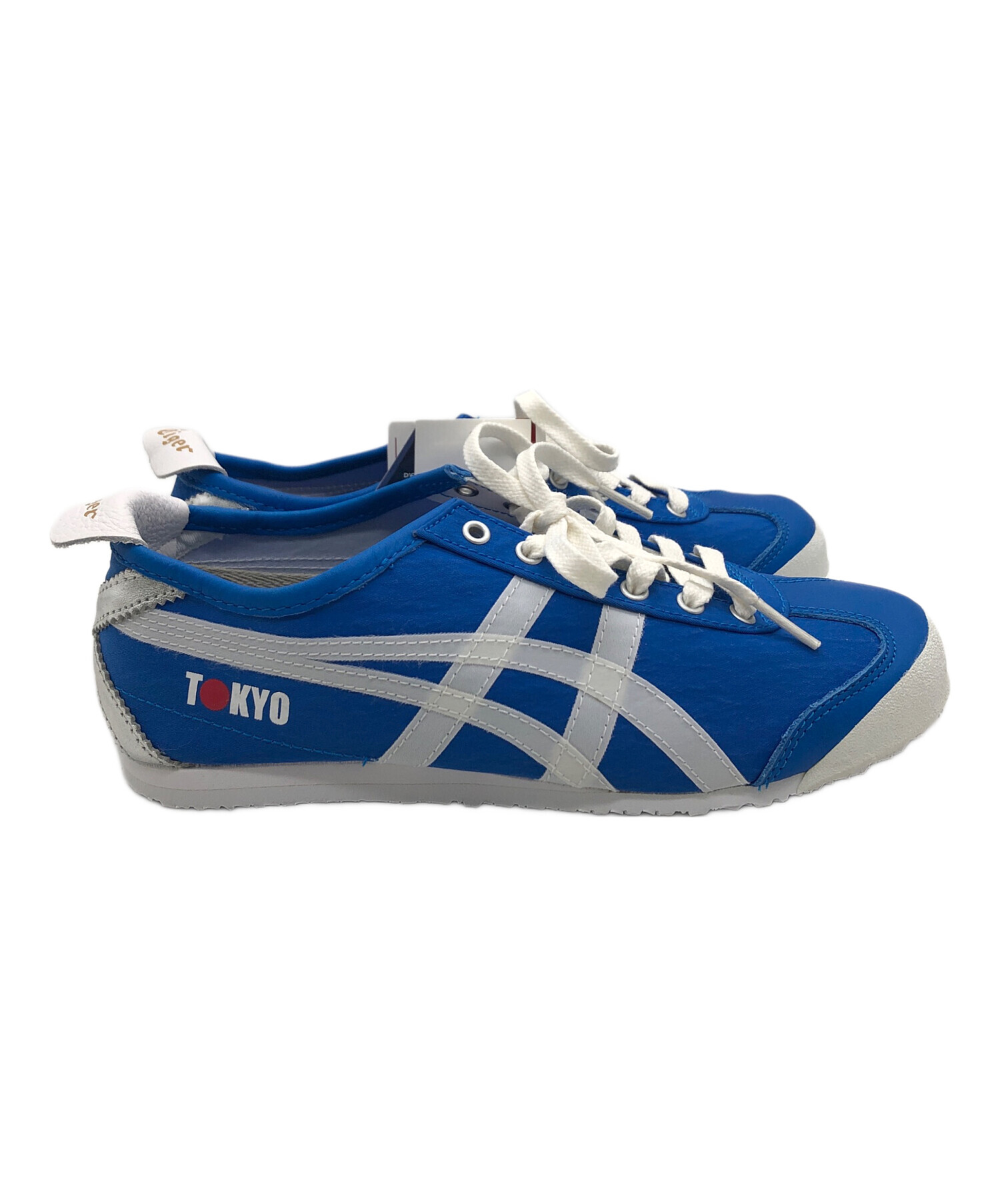 中古・古着通販】Onitsuka Tiger (オニツカタイガー) スニーカー ホワイト×ブルー サイズ:23cm 未使用品｜ブランド・古着通販  トレファク公式【TREFAC FASHION】スマホサイト