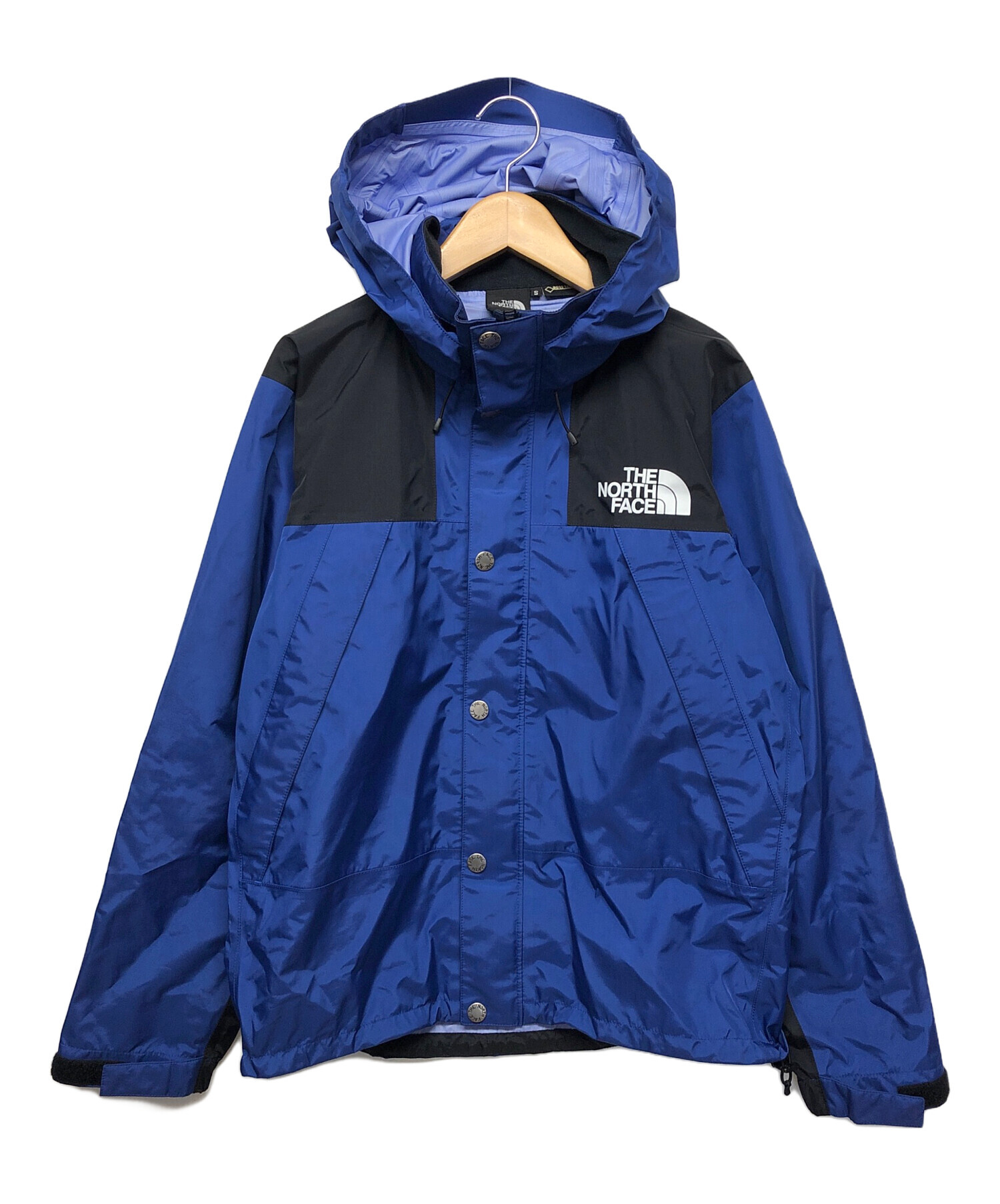 中古・古着通販】THE NORTH FACE (ザ ノース フェイス) ナイロンジャケット ブラック×ブルー サイズ:S｜ブランド・古着通販  トレファク公式【TREFAC FASHION】スマホサイト