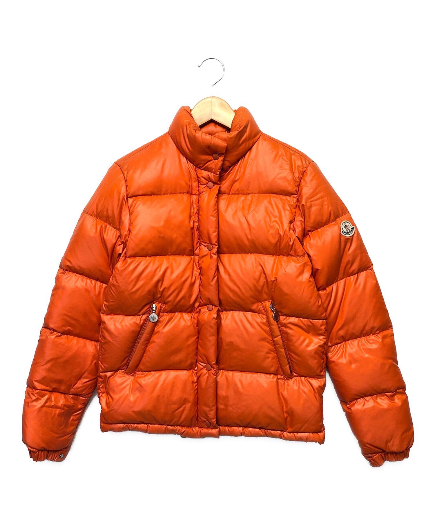 中古・古着通販】MONCLER (モンクレール) ダウンジャケット オレンジ サイズ:XXS｜ブランド・古着通販 トレファク公式【TREFAC  FASHION】スマホサイト