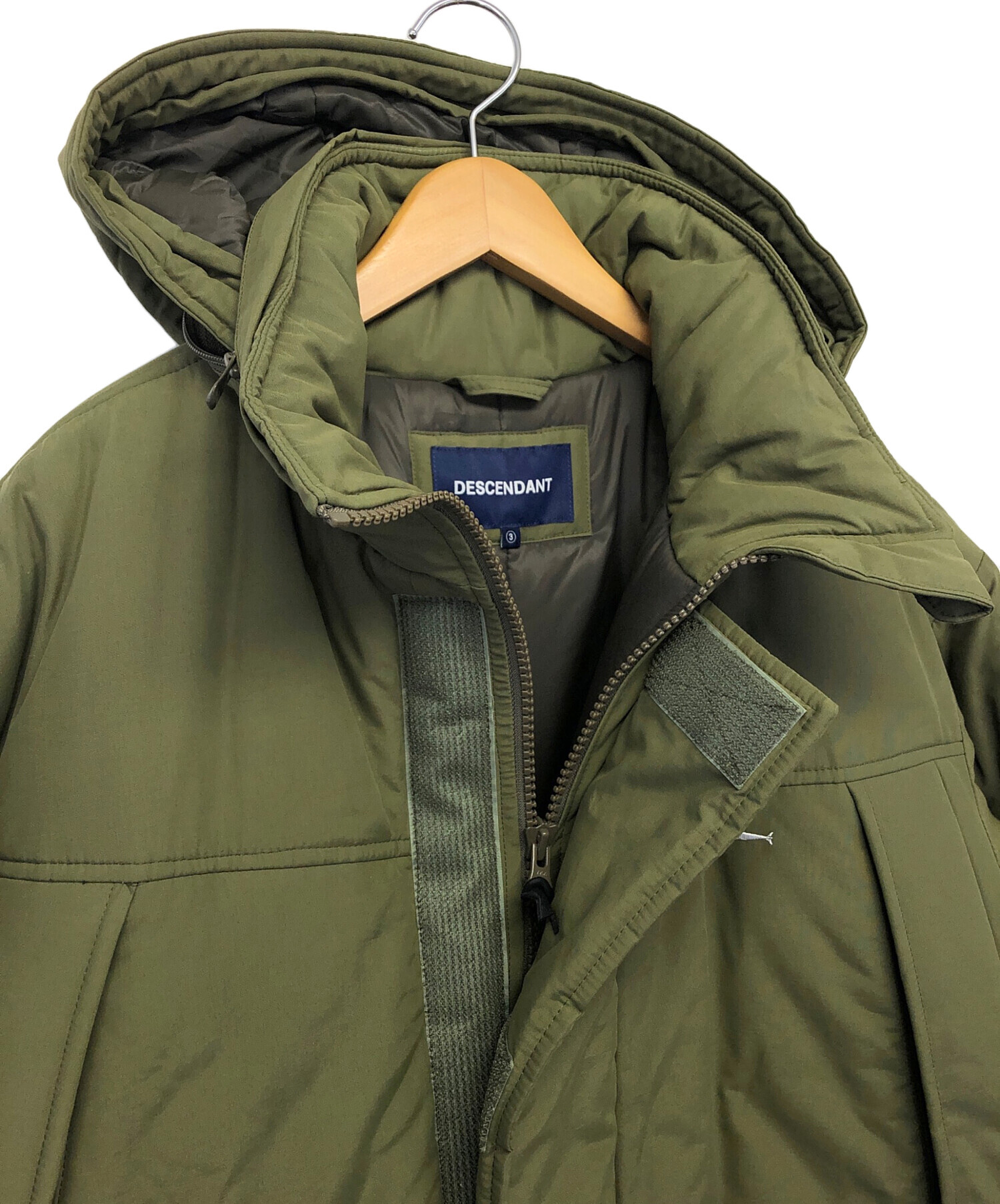 中古・古着通販】DESCENDANT (ディセンダント) ARCTIC JACKET オリーブ サイズ:L｜ブランド・古着通販  トレファク公式【TREFAC FASHION】スマホサイト