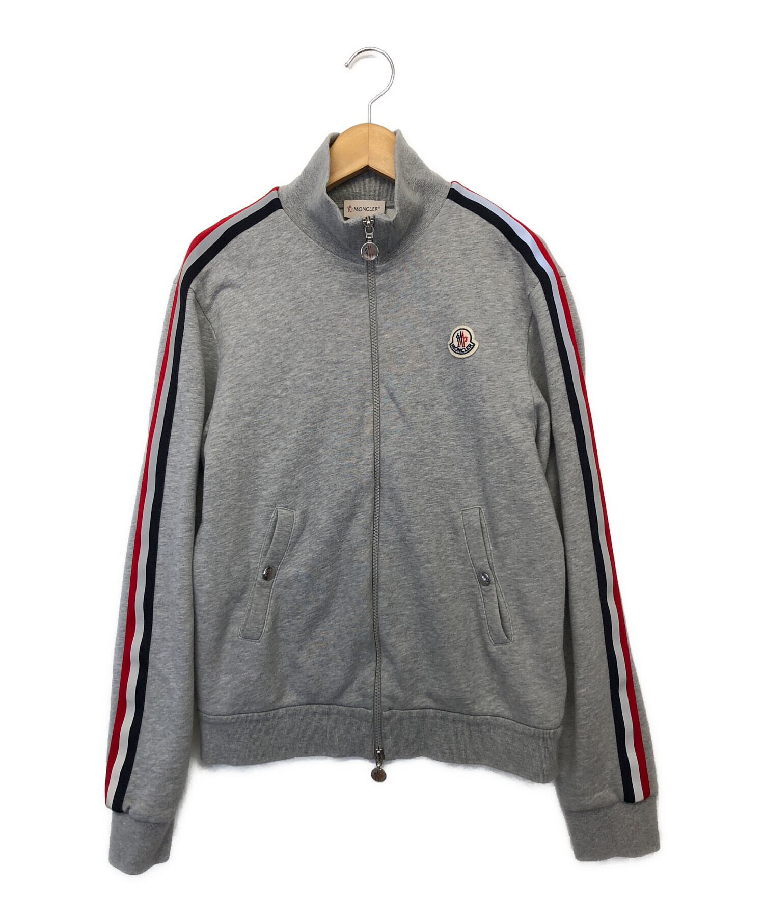 MONCLER (モンクレール) トラックジャケット グレー サイズ:S