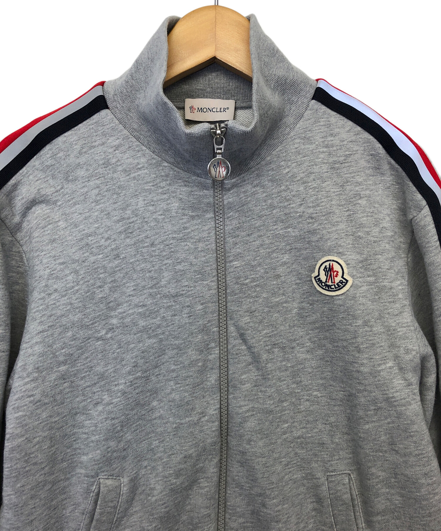 MONCLER (モンクレール) トラックジャケット グレー サイズ:S