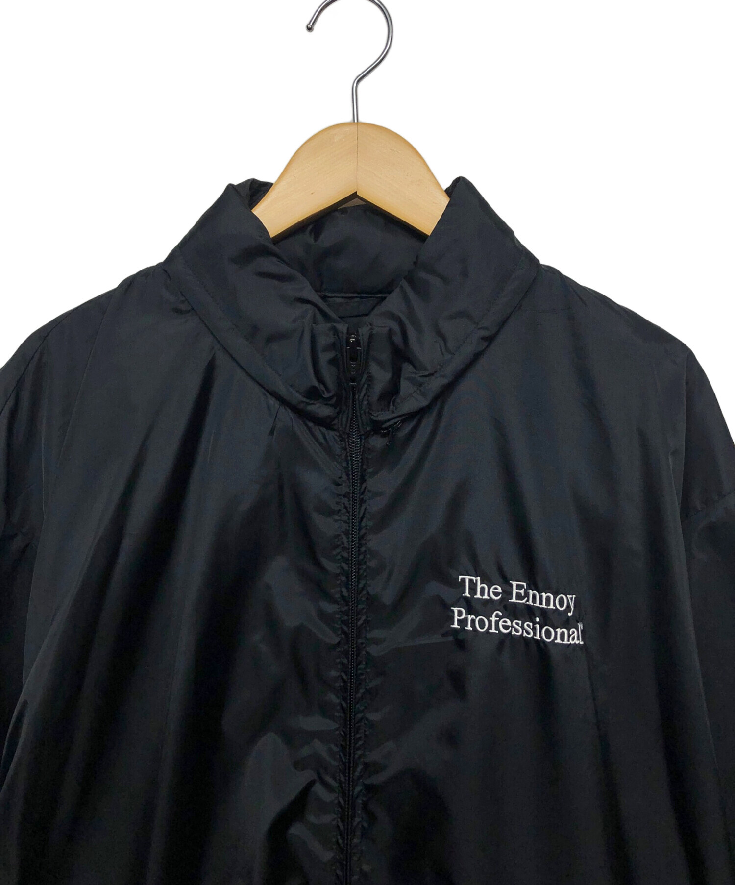 中古・古着通販】The Ennoy Professional (ザ エンノイ プロフェッショナル) PACKABLE NYLON JAKCKET  ブラック サイズ:L｜ブランド・古着通販 トレファク公式【TREFAC FASHION】スマホサイト