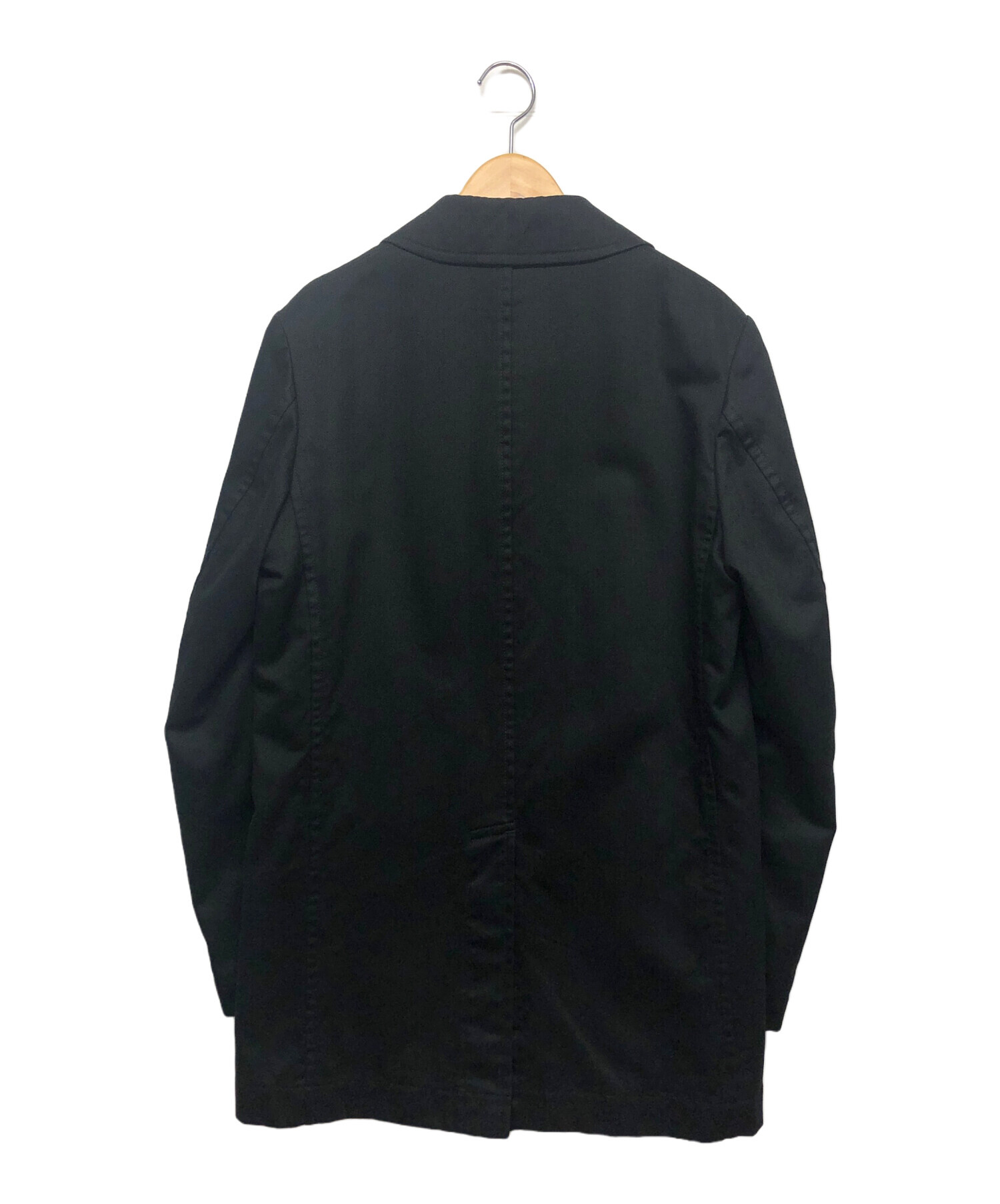 中古・古着通販】COMME des GARCONS HOMME (コムデギャルソン オム) ハーフコート ブラック サイズ:XS｜ブランド・古着通販  トレファク公式【TREFAC FASHION】スマホサイト