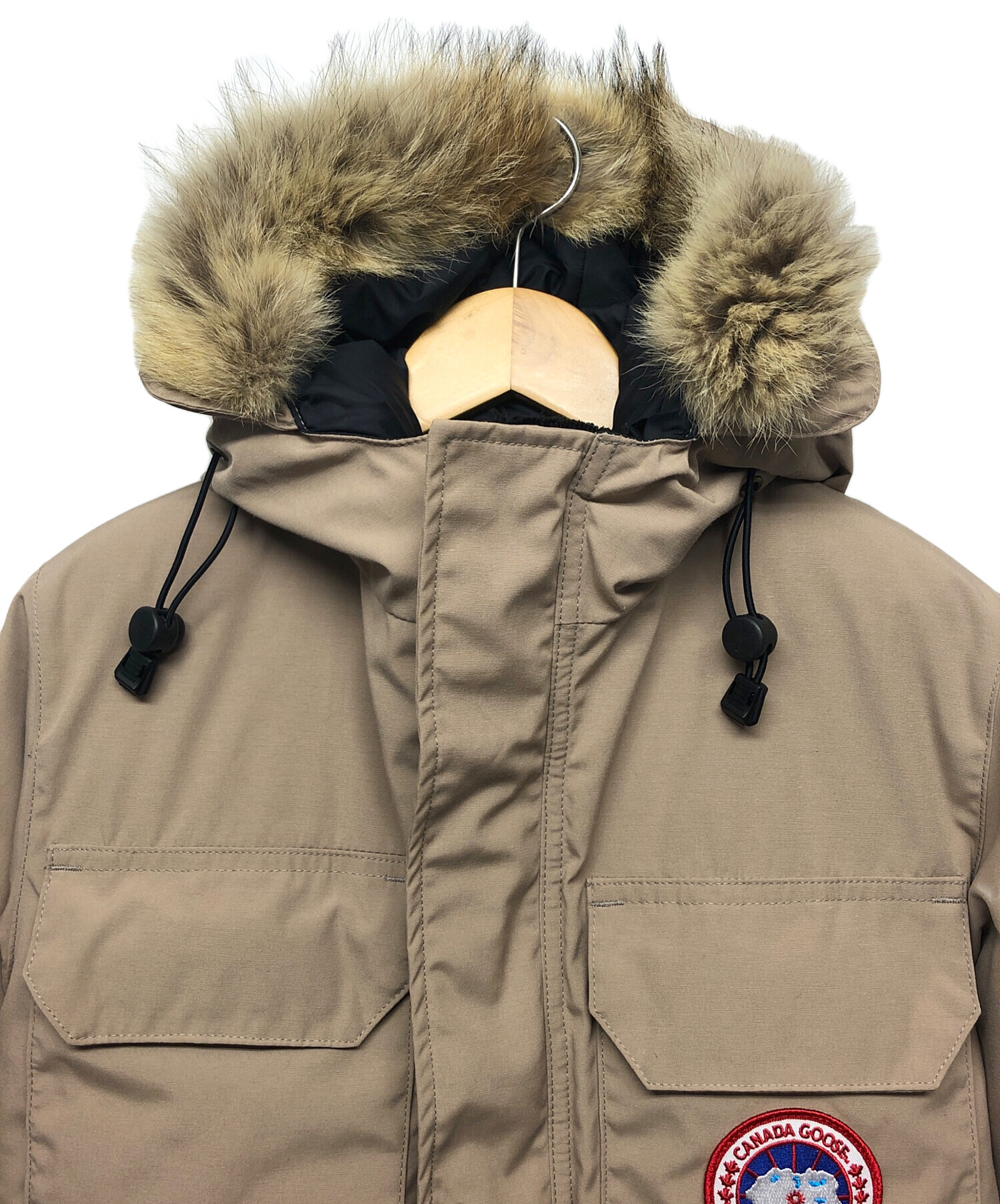 CANADA GOOSE (カナダグース) エクスペディション パーカー ベージュ サイズ:S