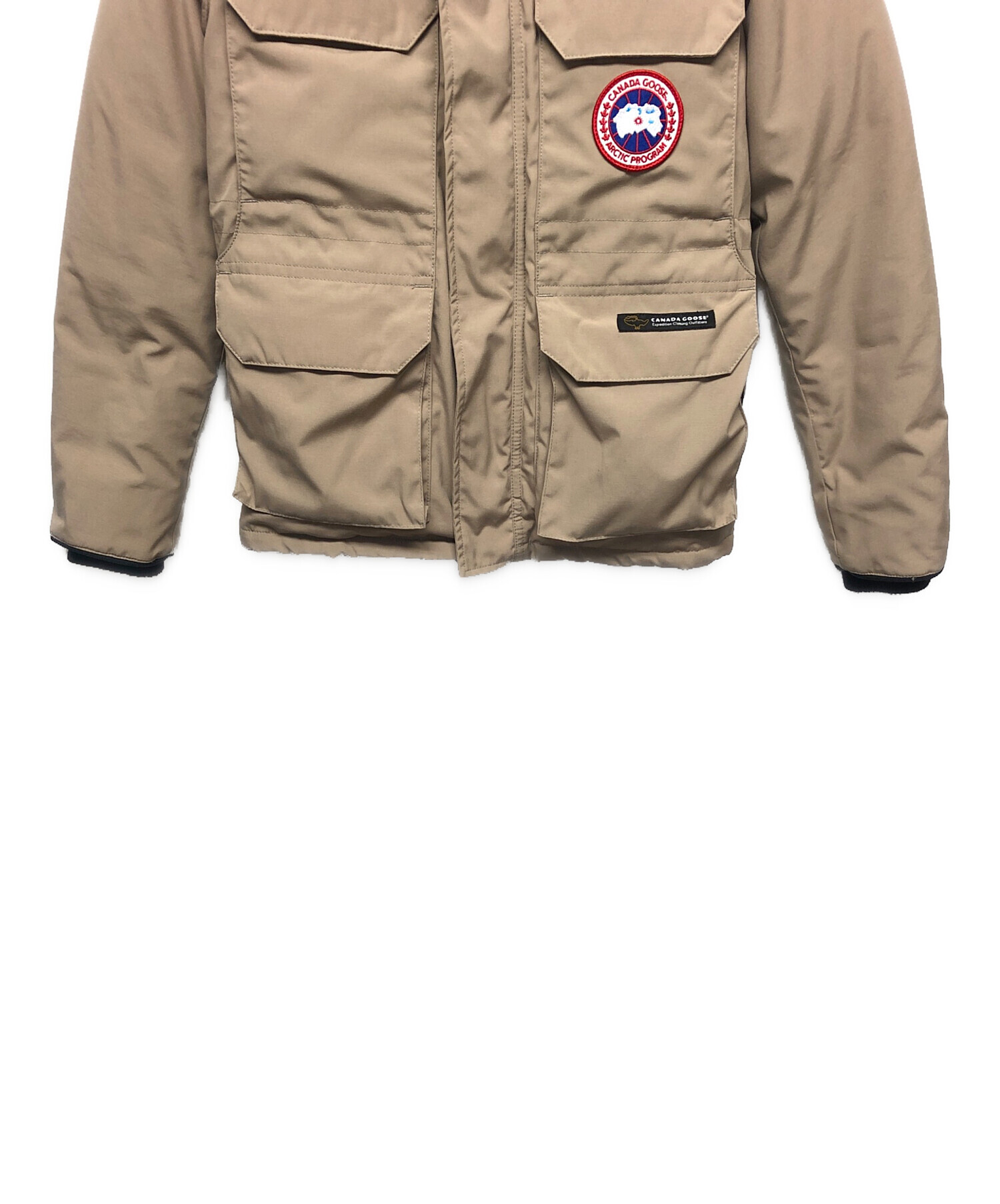 CANADA GOOSE (カナダグース) エクスペディション パーカー ベージュ サイズ:S