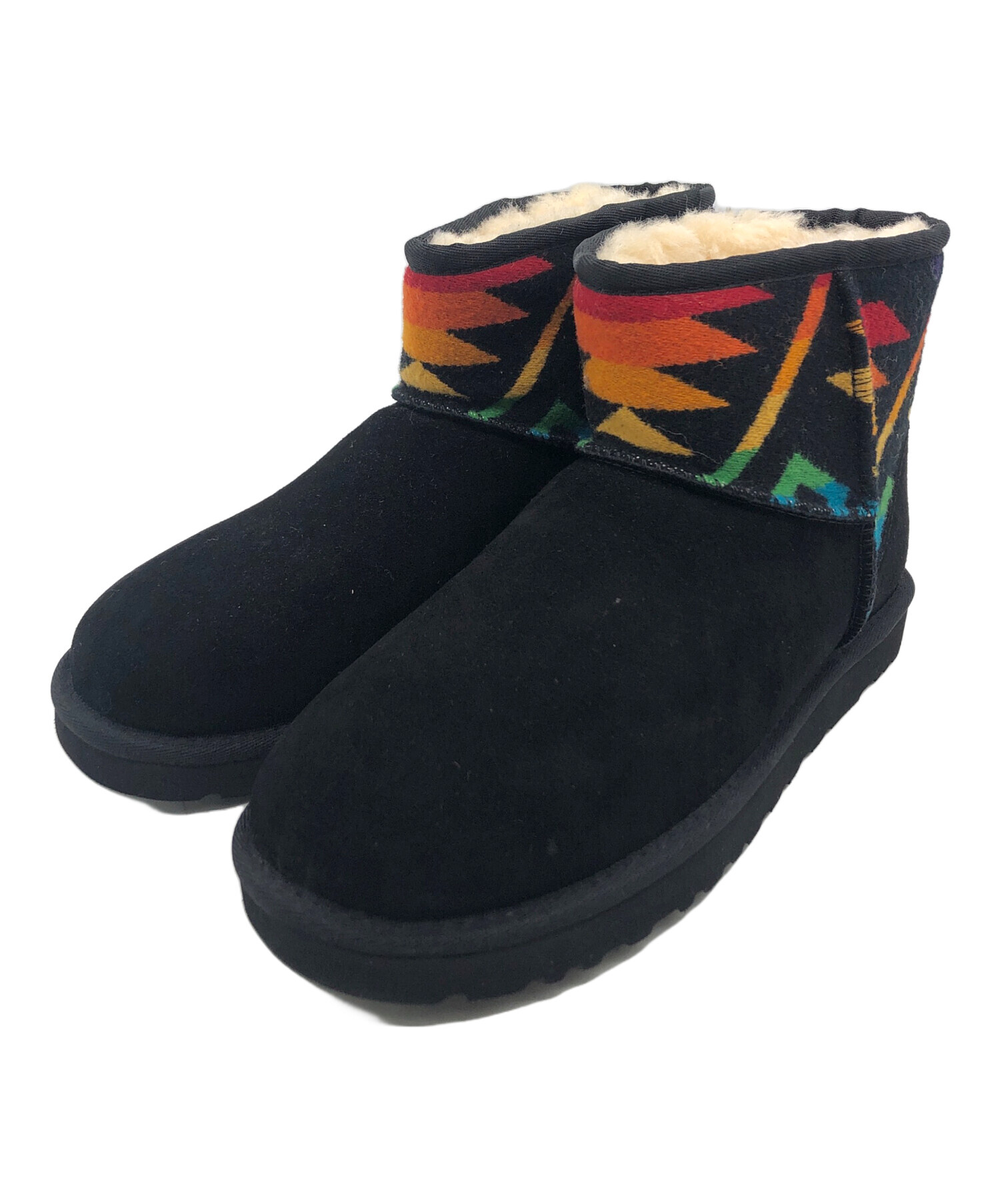 中古・古着通販】UGG (アグ) PENDLETON (ペンドルトン) ブーツ ブラック サイズ:24cm 未使用品｜ブランド・古着通販  トレファク公式【TREFAC FASHION】スマホサイト