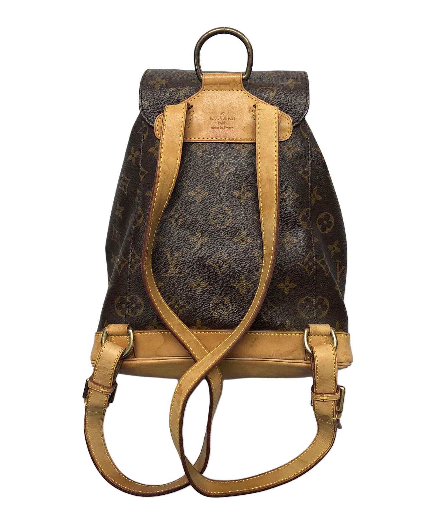 ルイ ヴィトン モノグラム ミニモンスリ 打ち付け M51137 リュックサック バックパック バッグ LV 0120 【中古】 LOUIS  VUITTON