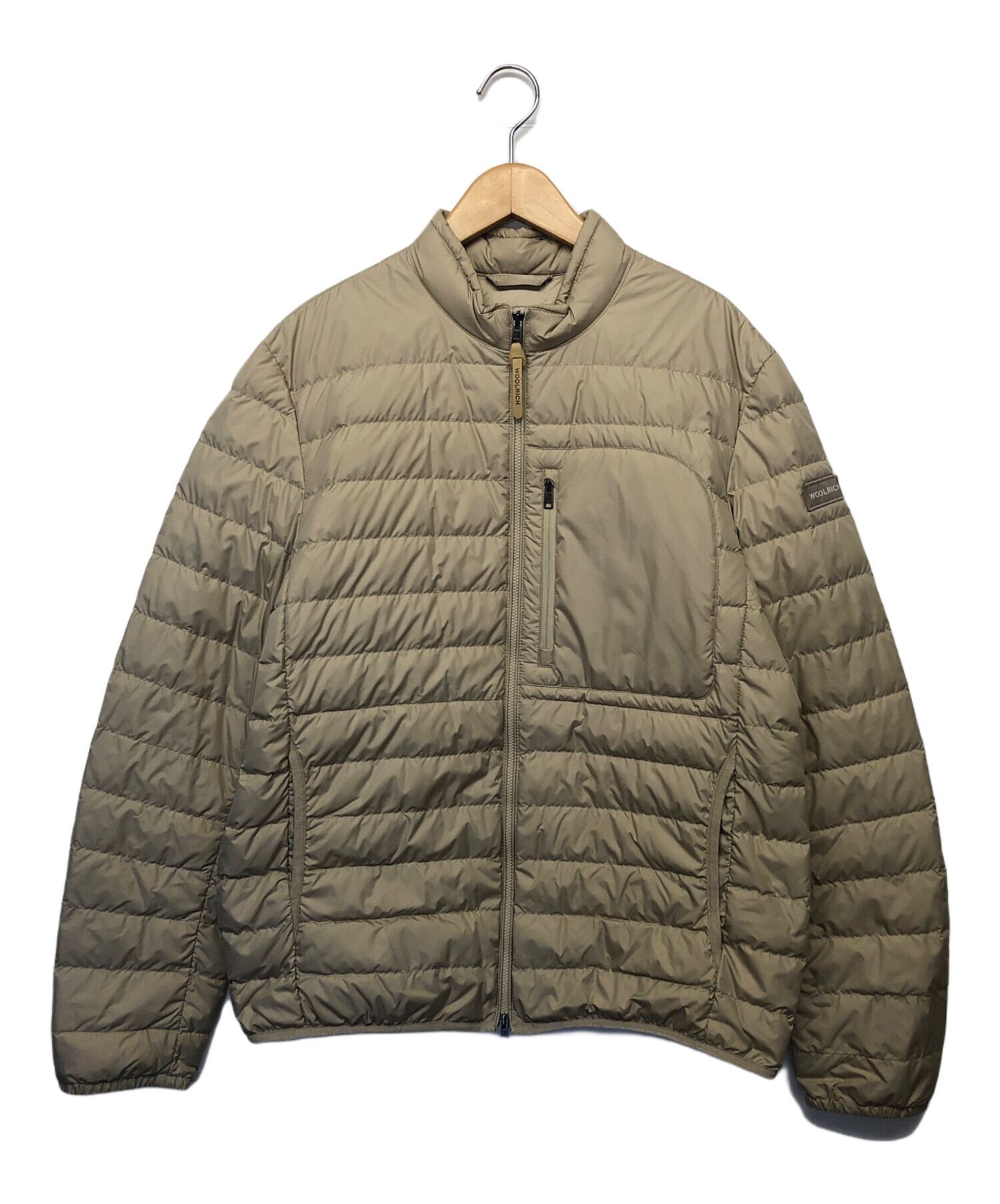 中古・古着通販】WOOLRICH (ウールリッチ) ダウンジャケット ベージュ サイズ:M｜ブランド・古着通販 トレファク公式【TREFAC  FASHION】スマホサイト