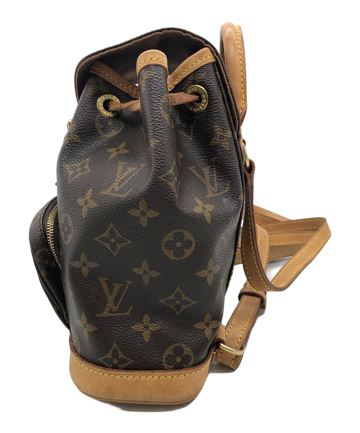 中古・古着通販】LOUIS VUITTON (ルイ ヴィトン) モノグラム ミニ モンスリ ブラウン｜ブランド・古着通販 トレファク公式【TREFAC  FASHION】スマホサイト