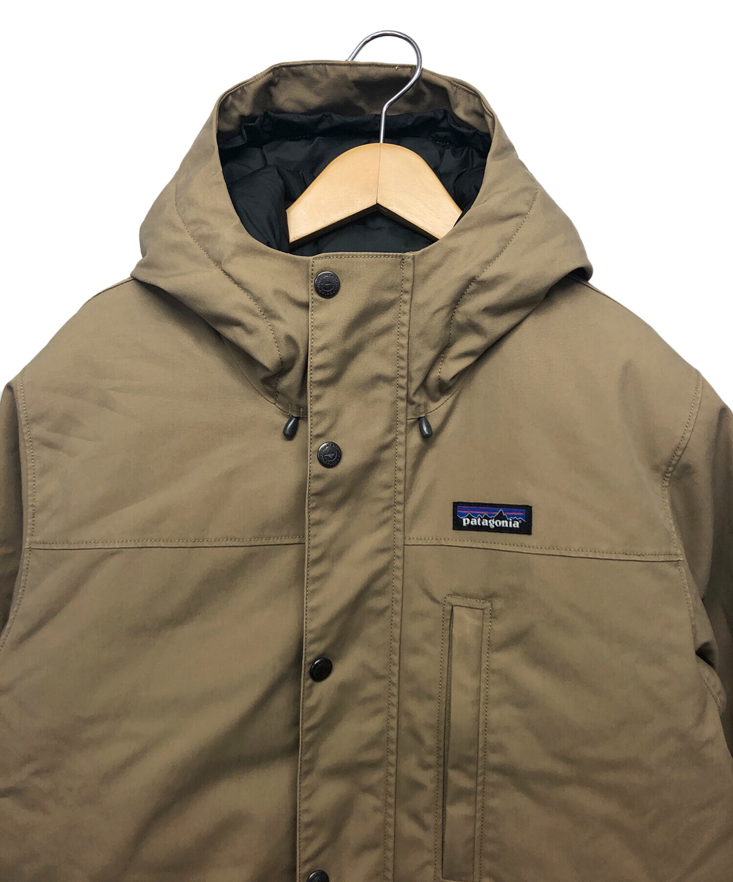 中古・古着通販】Patagonia (パタゴニア) メープルグローブダウンパーカー ベージュ サイズ:S｜ブランド・古着通販  トレファク公式【TREFAC FASHION】スマホサイト