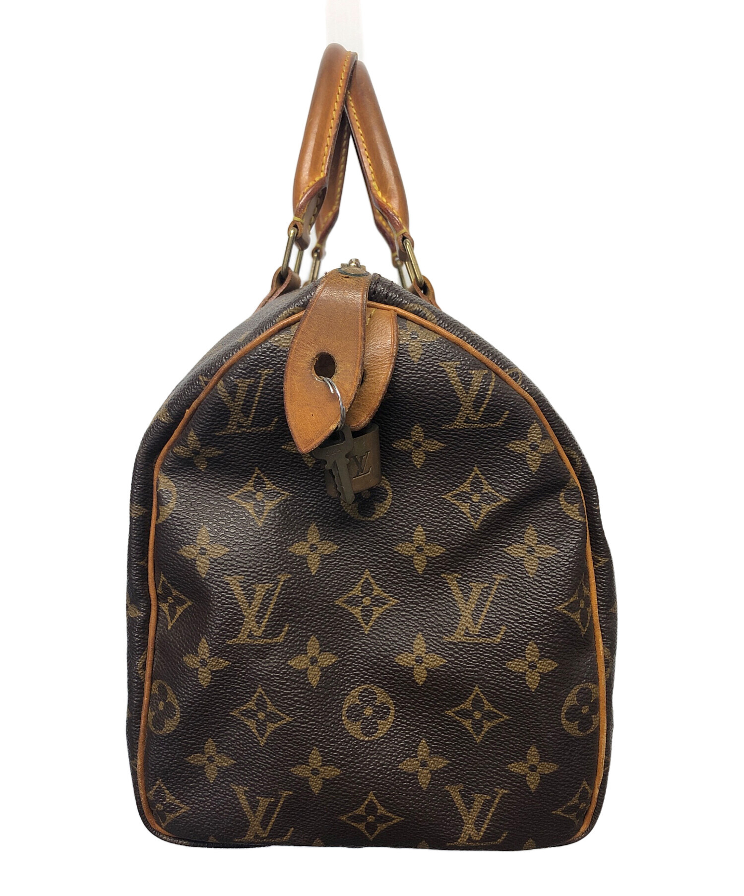 中古・古着通販】LOUIS VUITTON (ルイ ヴィトン) モノグラム スピーディ30 ハンドバッグ ブラウン｜ブランド・古着通販  トレファク公式【TREFAC FASHION】スマホサイト