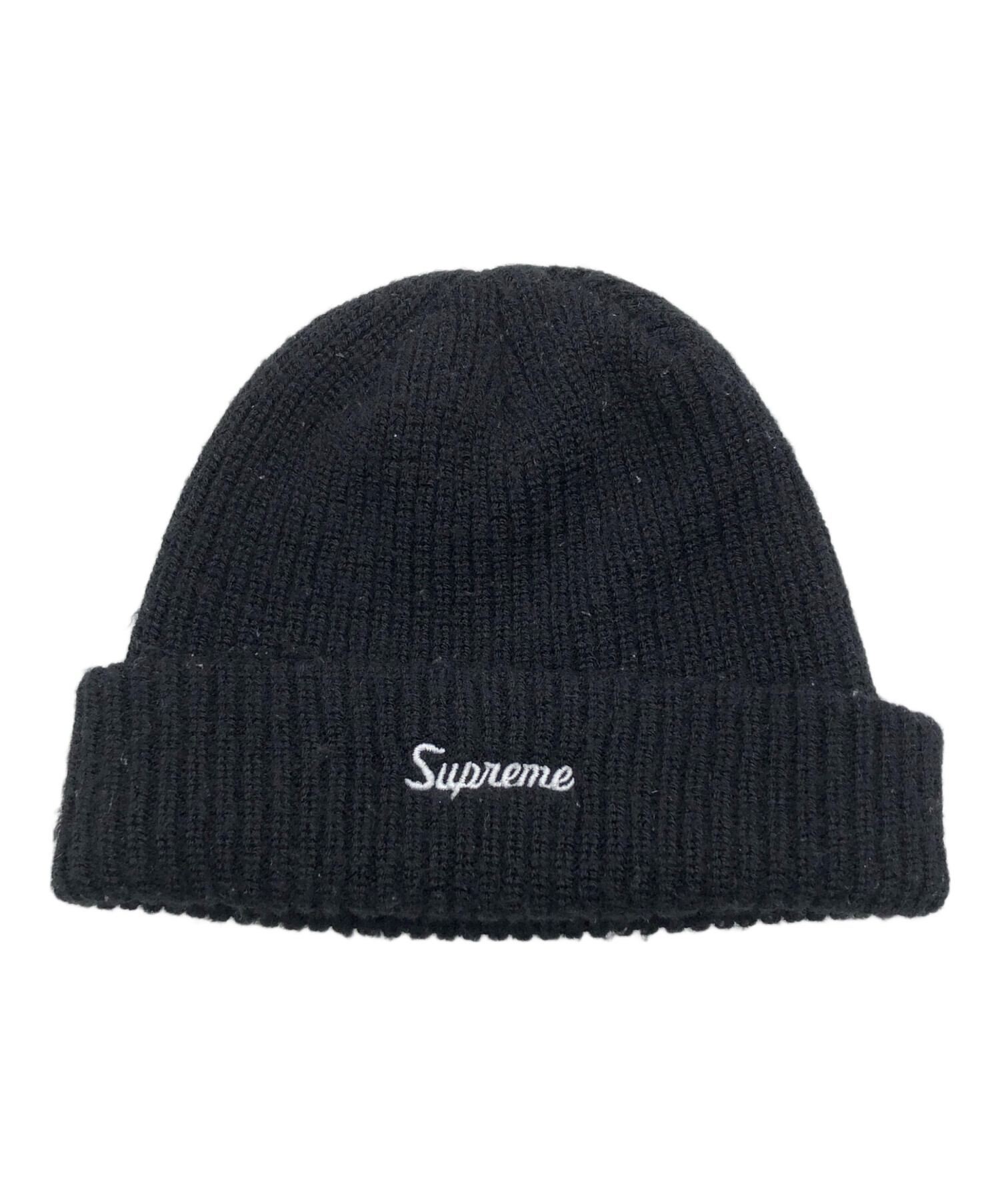 中古・古着通販】Supreme (シュプリーム) ニット帽 ブラック サイズ:FREE｜ブランド・古着通販 トレファク公式【TREFAC  FASHION】スマホサイト