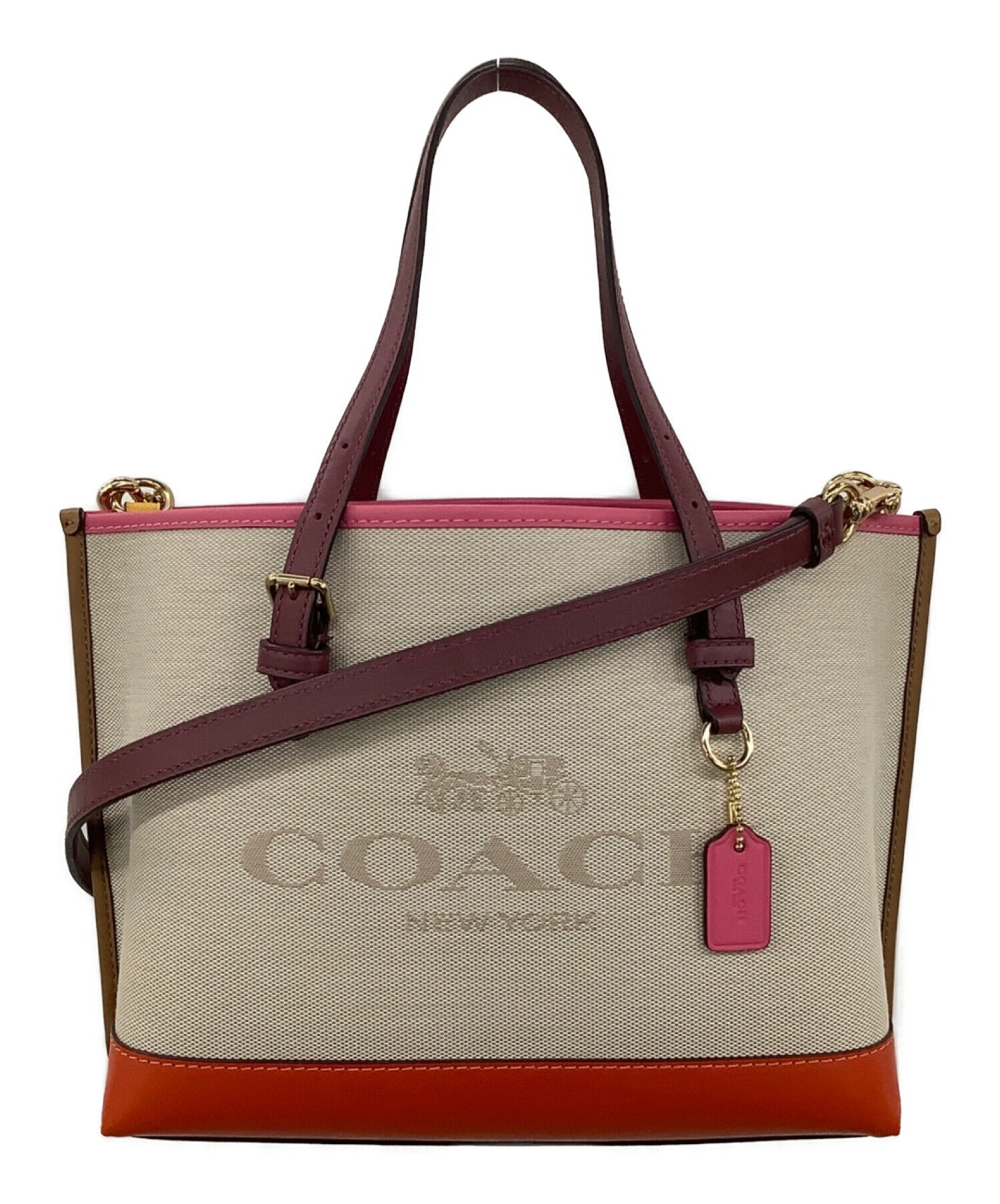 中古・古着通販】COACH (コーチ) 2WAYバッグ サイズ:下記参照