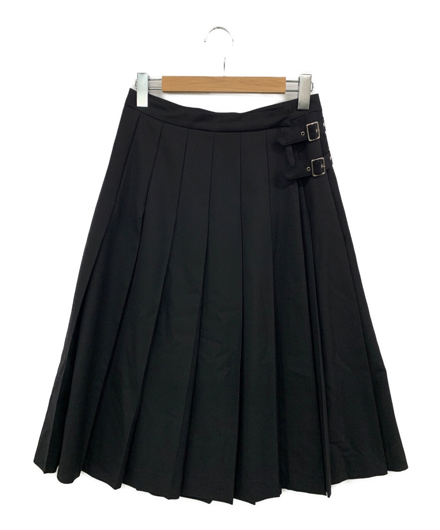 noir kei ninomiya (ノワール ケイ ニノミヤ) ラップスカート ブラック サイズ:M
