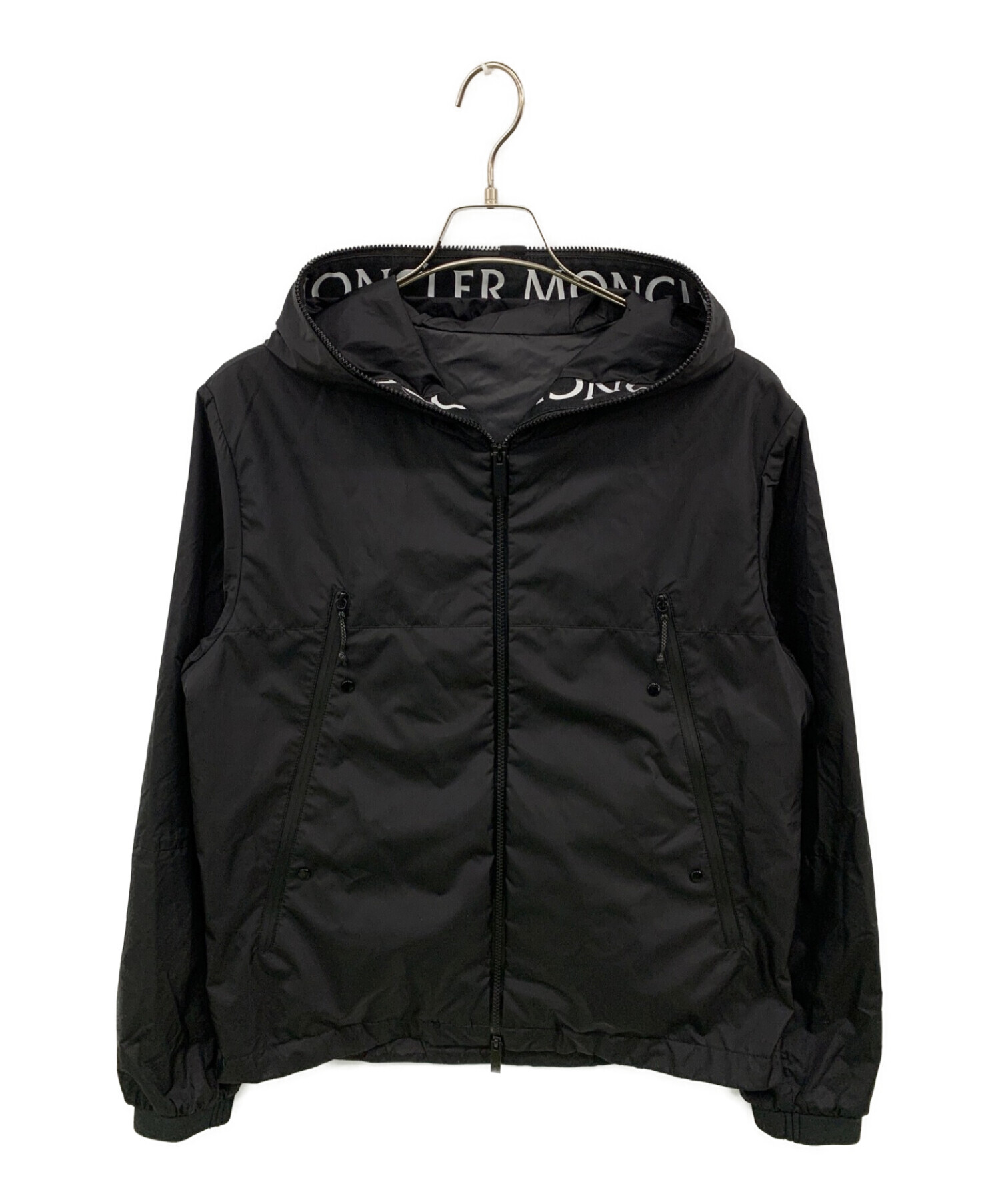 moncler ナイロンパーカー ブラック | www.innoveering.net