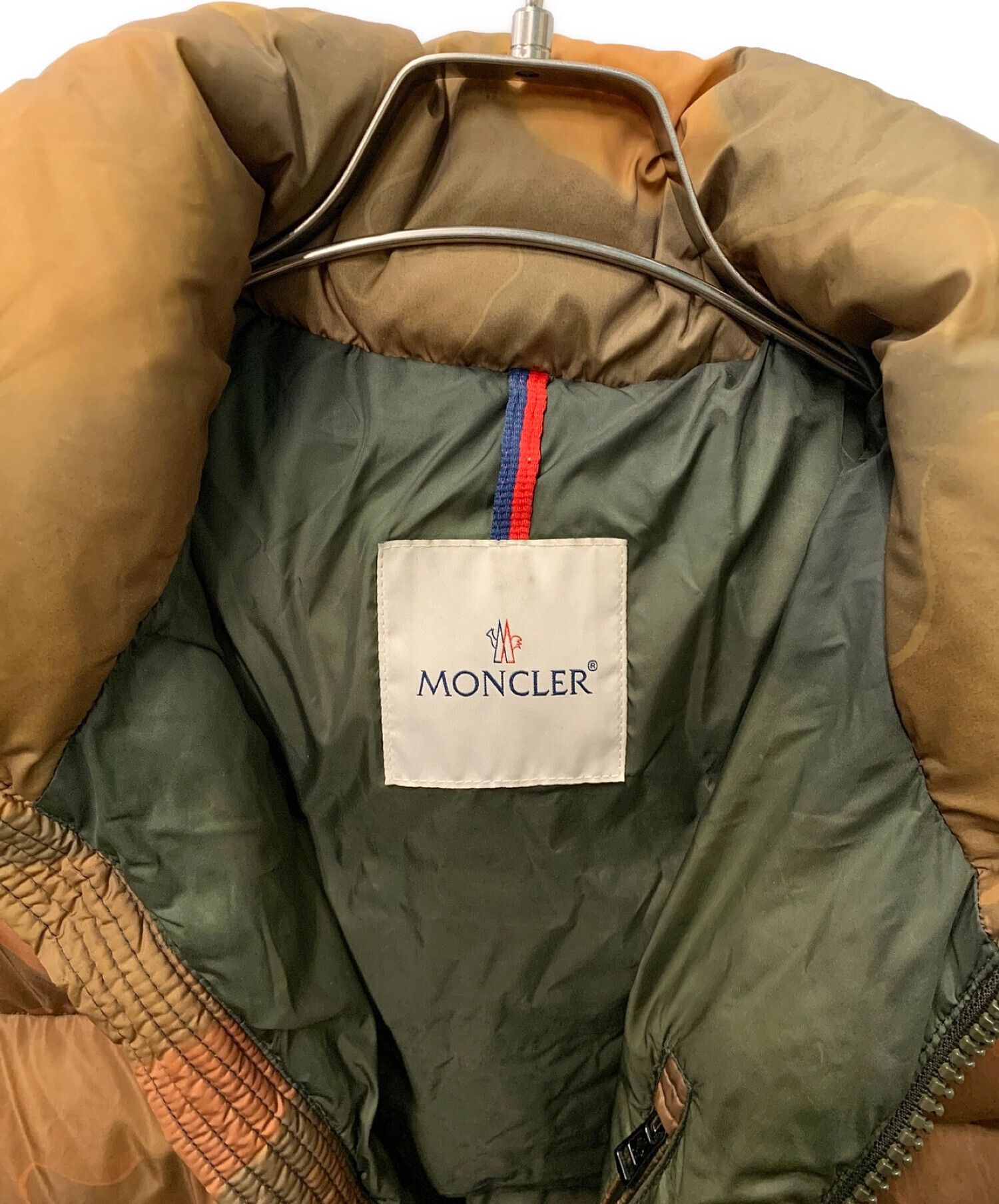 中古・古着通販】MONCLER (モンクレール) ダウンジャケット ブラウン